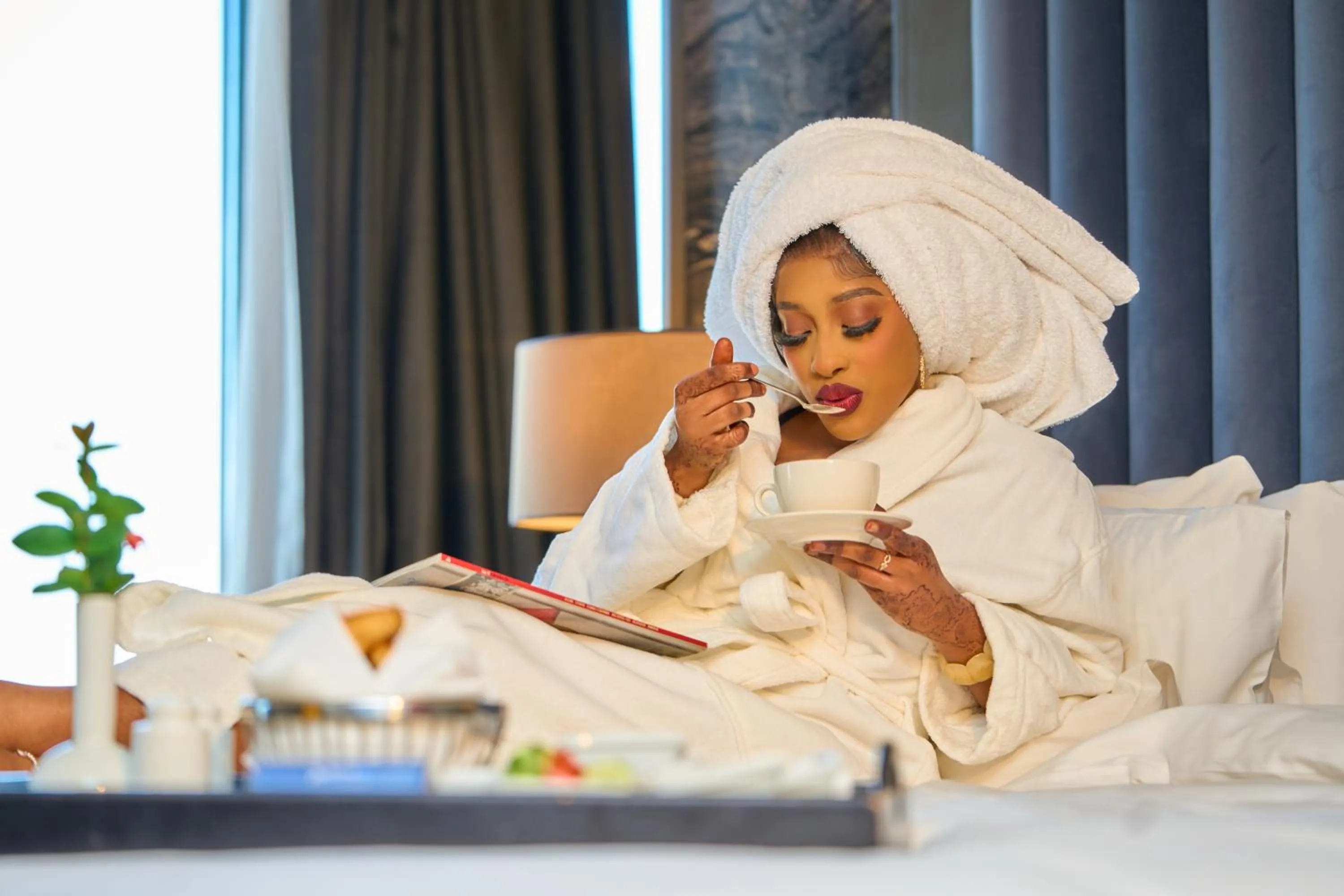 Bed in Radisson Blu Hotel & Conference Center, Niamey