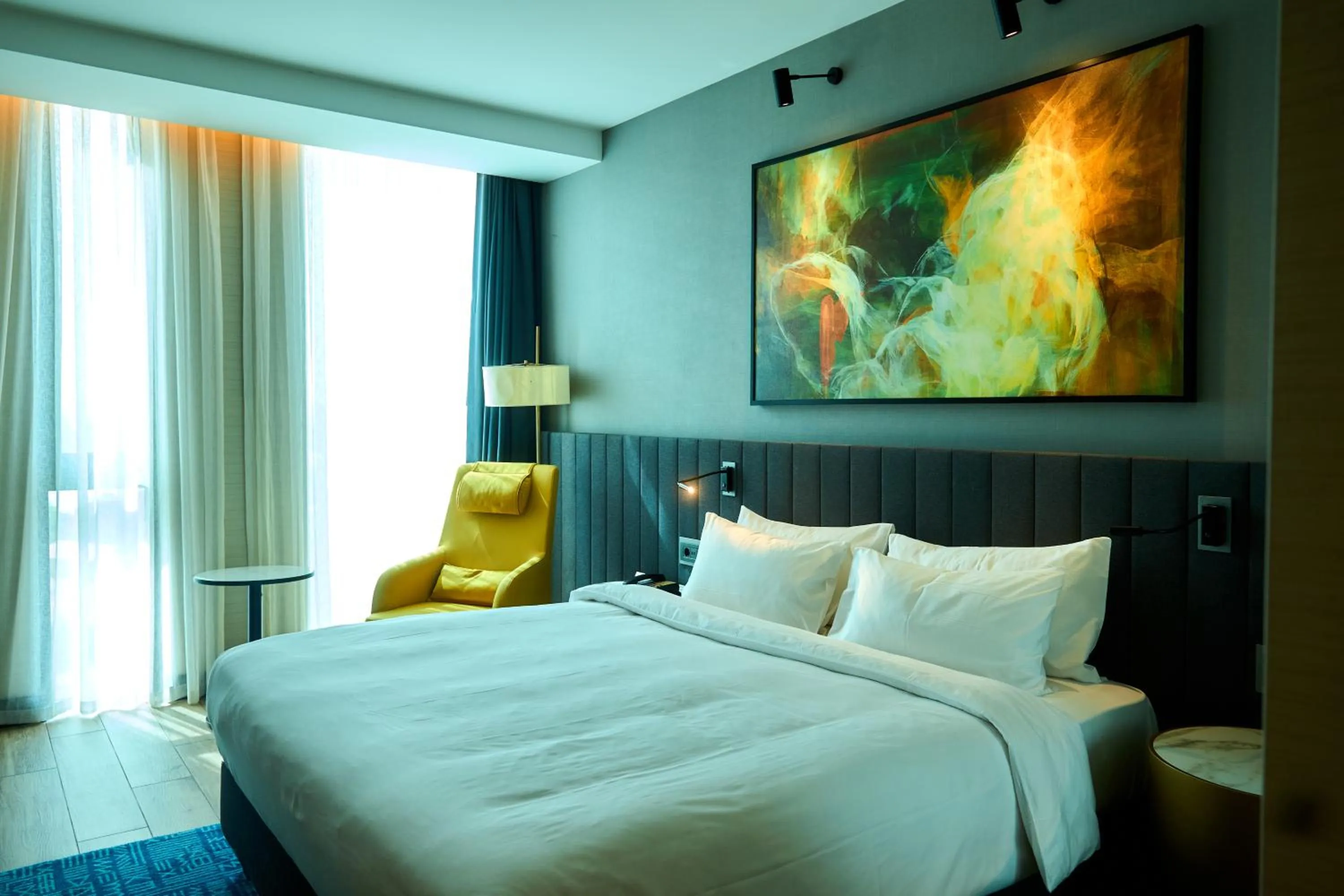 Bed in Radisson Blu Hotel & Conference Center, Niamey