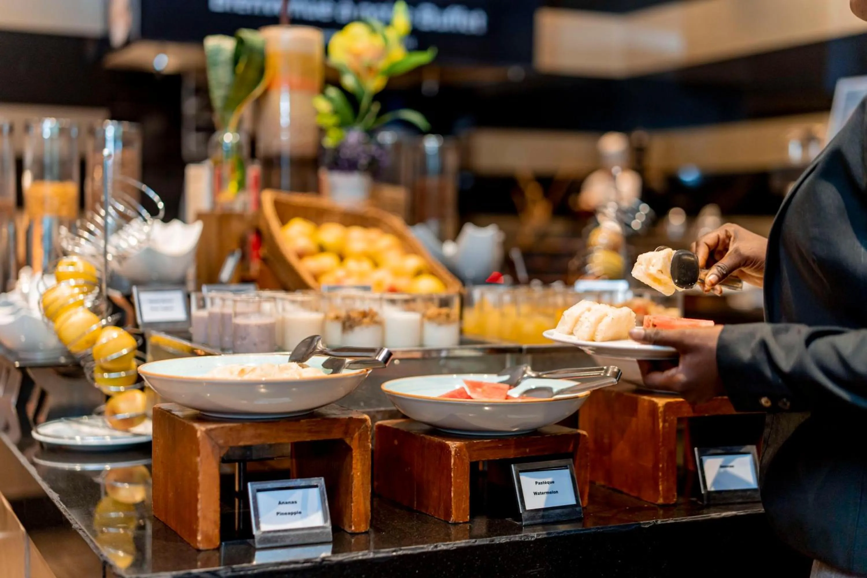 Breakfast in Radisson Blu Hotel & Conference Center, Niamey