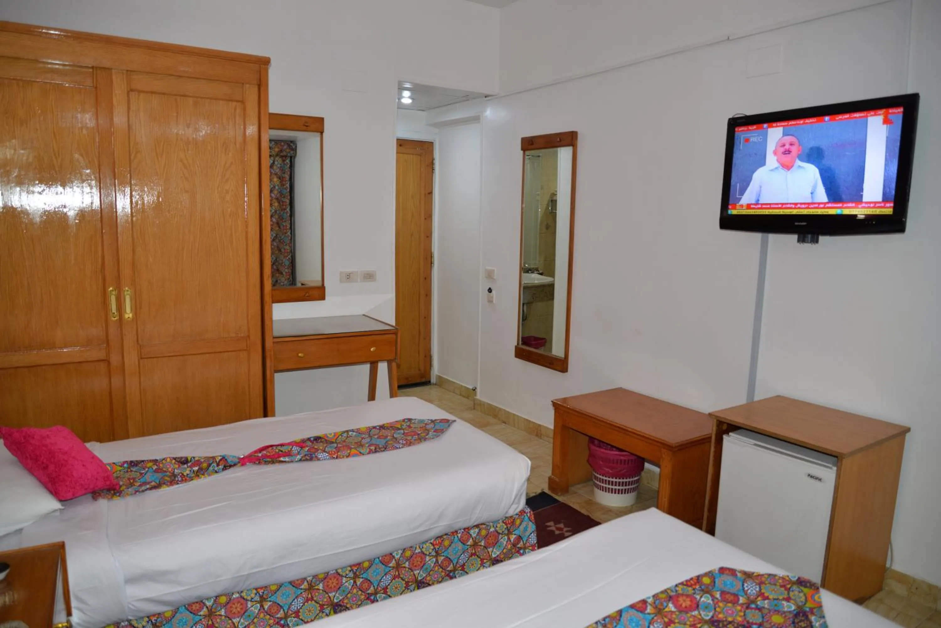 Bed in Marhaba Palace Hotel