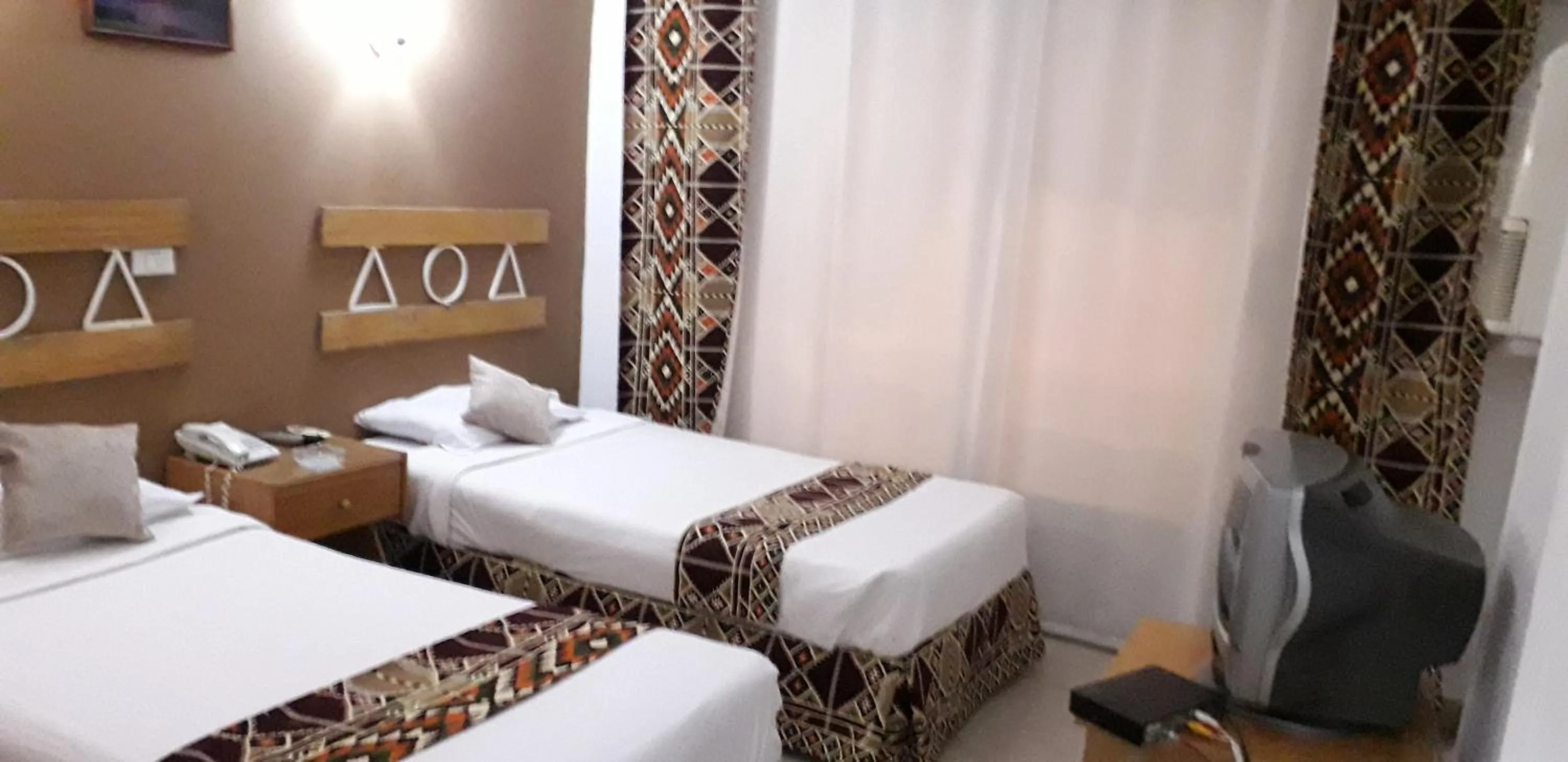 Bed in Marhaba Palace Hotel