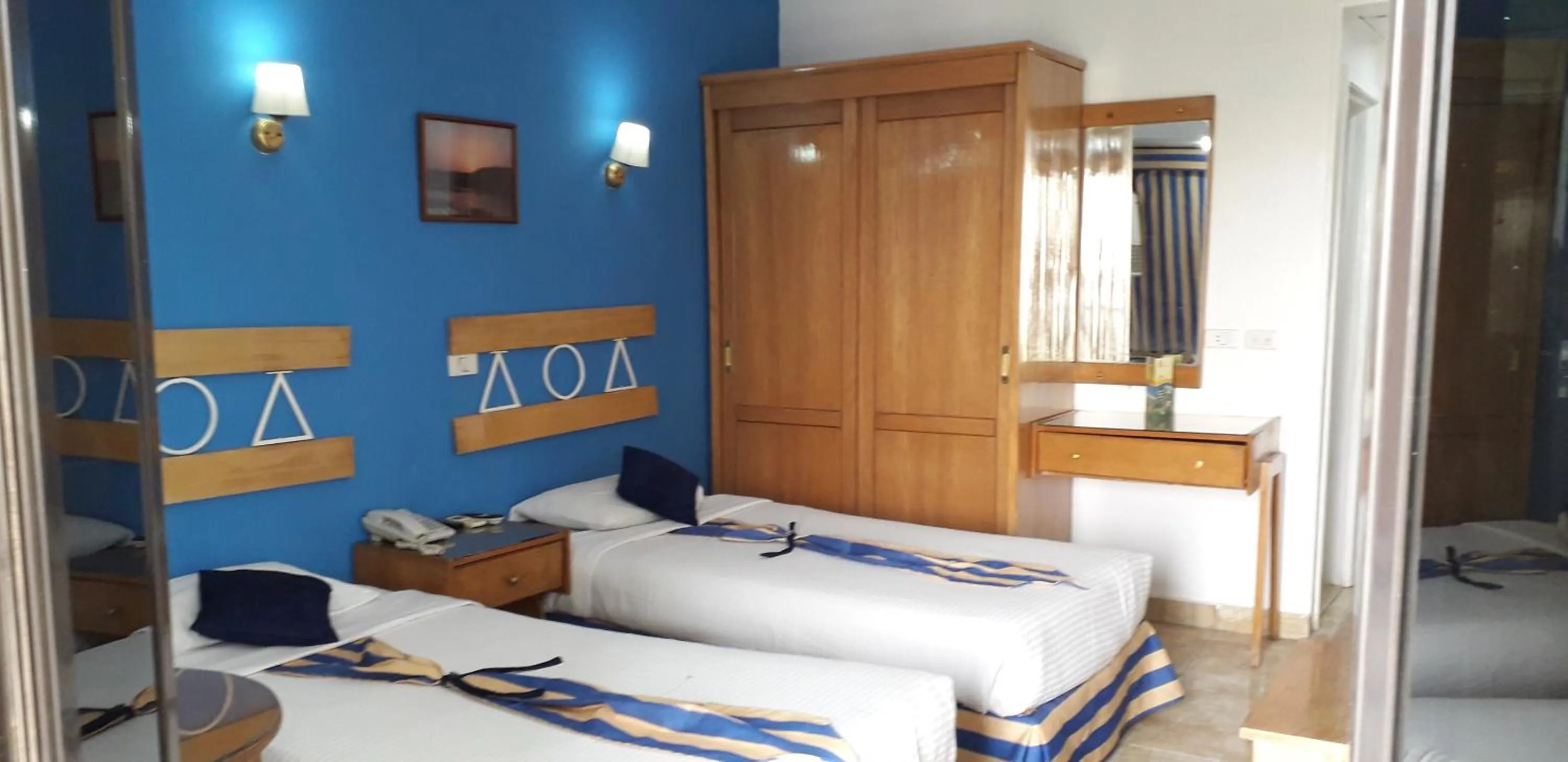 Bed in Marhaba Palace Hotel