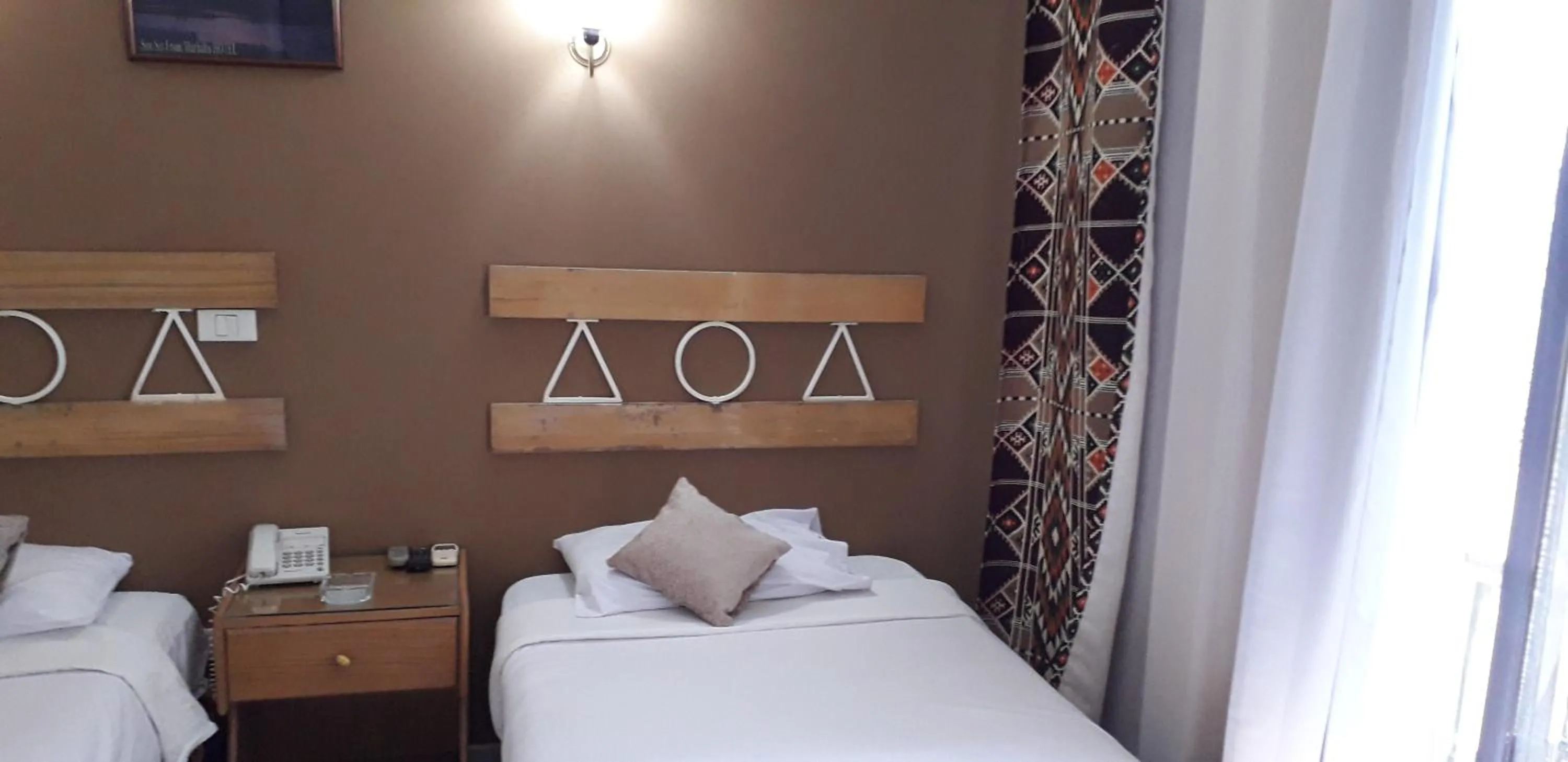 Bed in Marhaba Palace Hotel