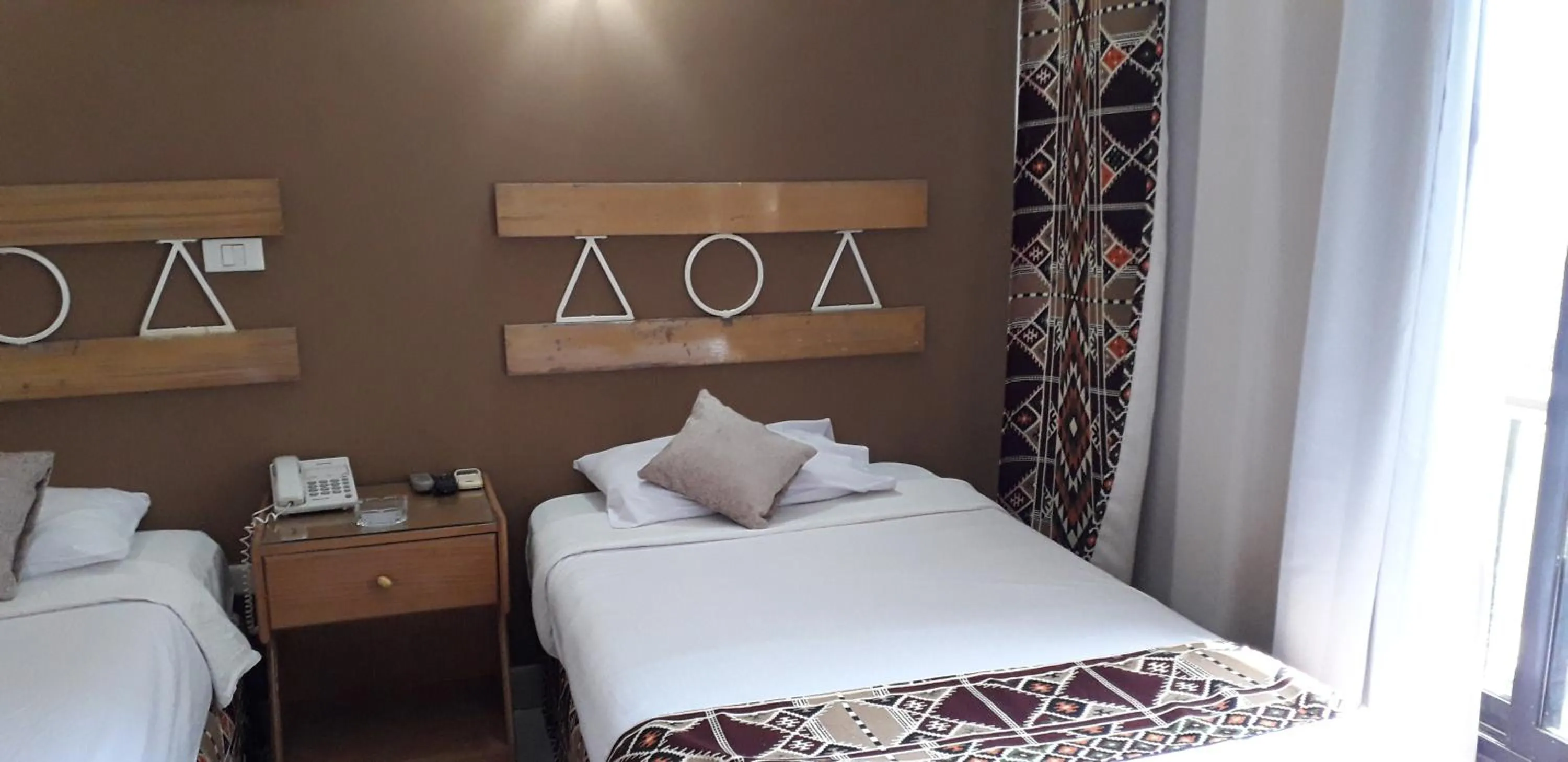 Bed in Marhaba Palace Hotel