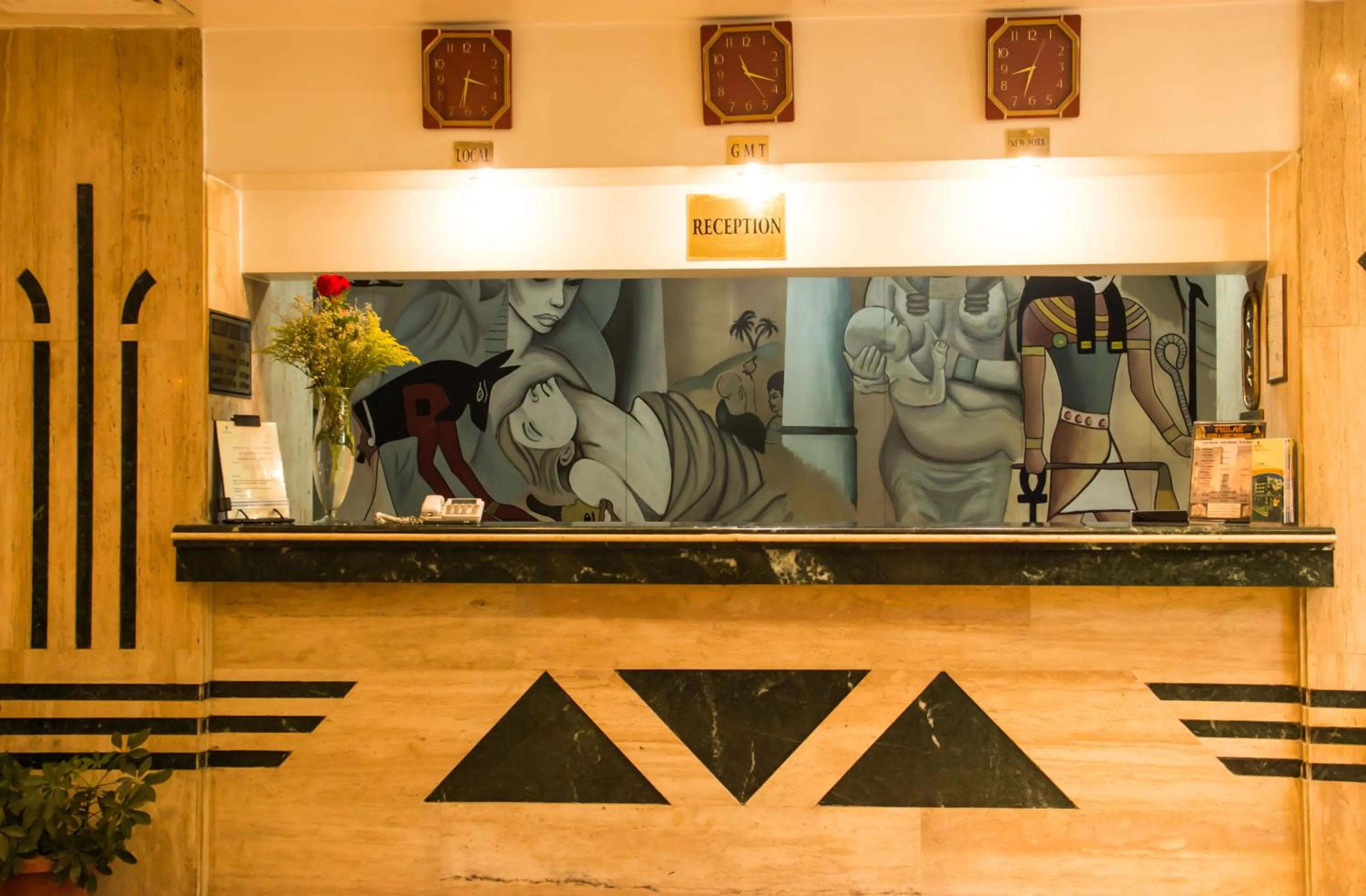 Lobby or reception in Marhaba Palace Hotel