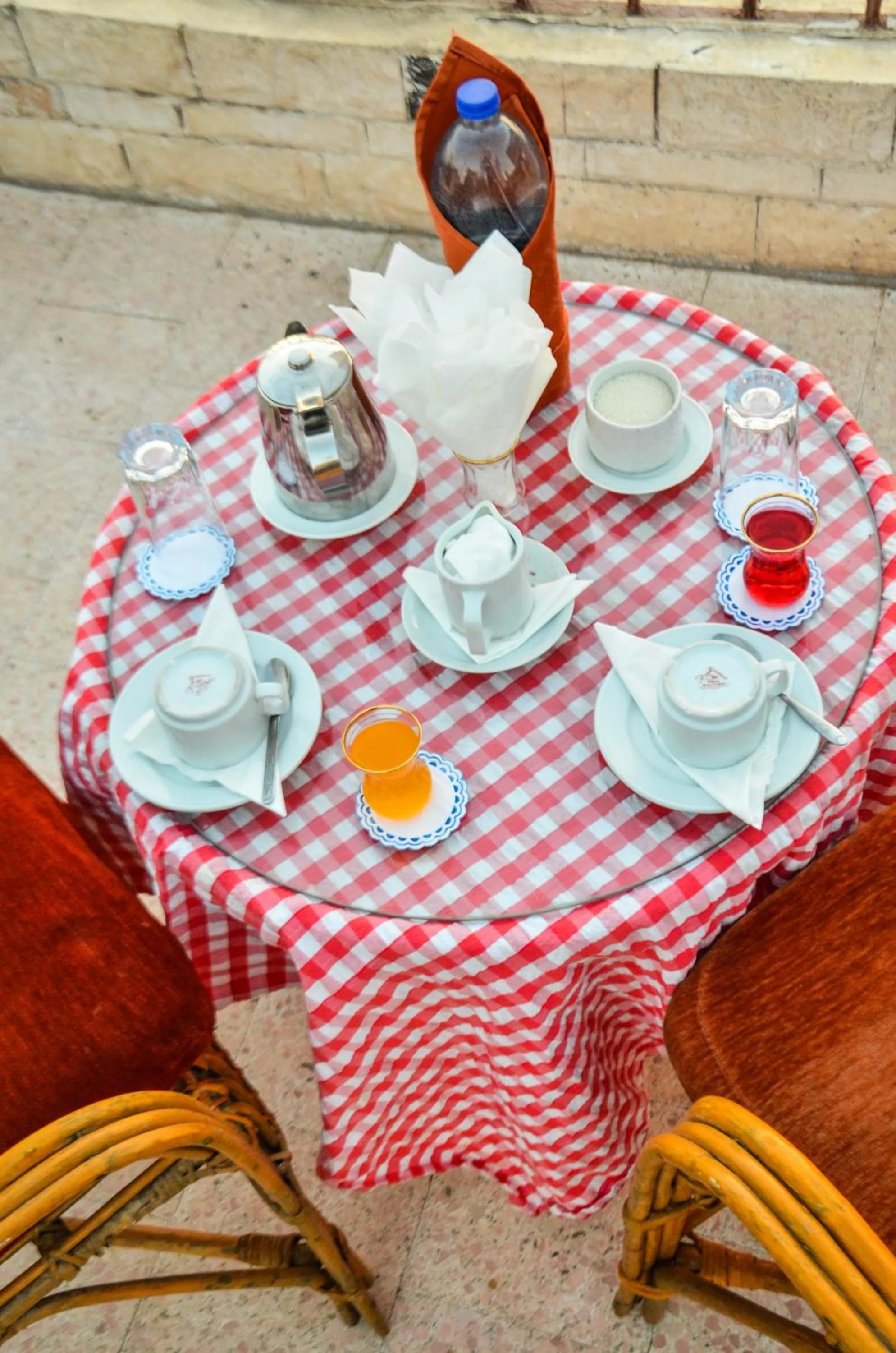 Non alcoholic drinks in Marhaba Palace Hotel