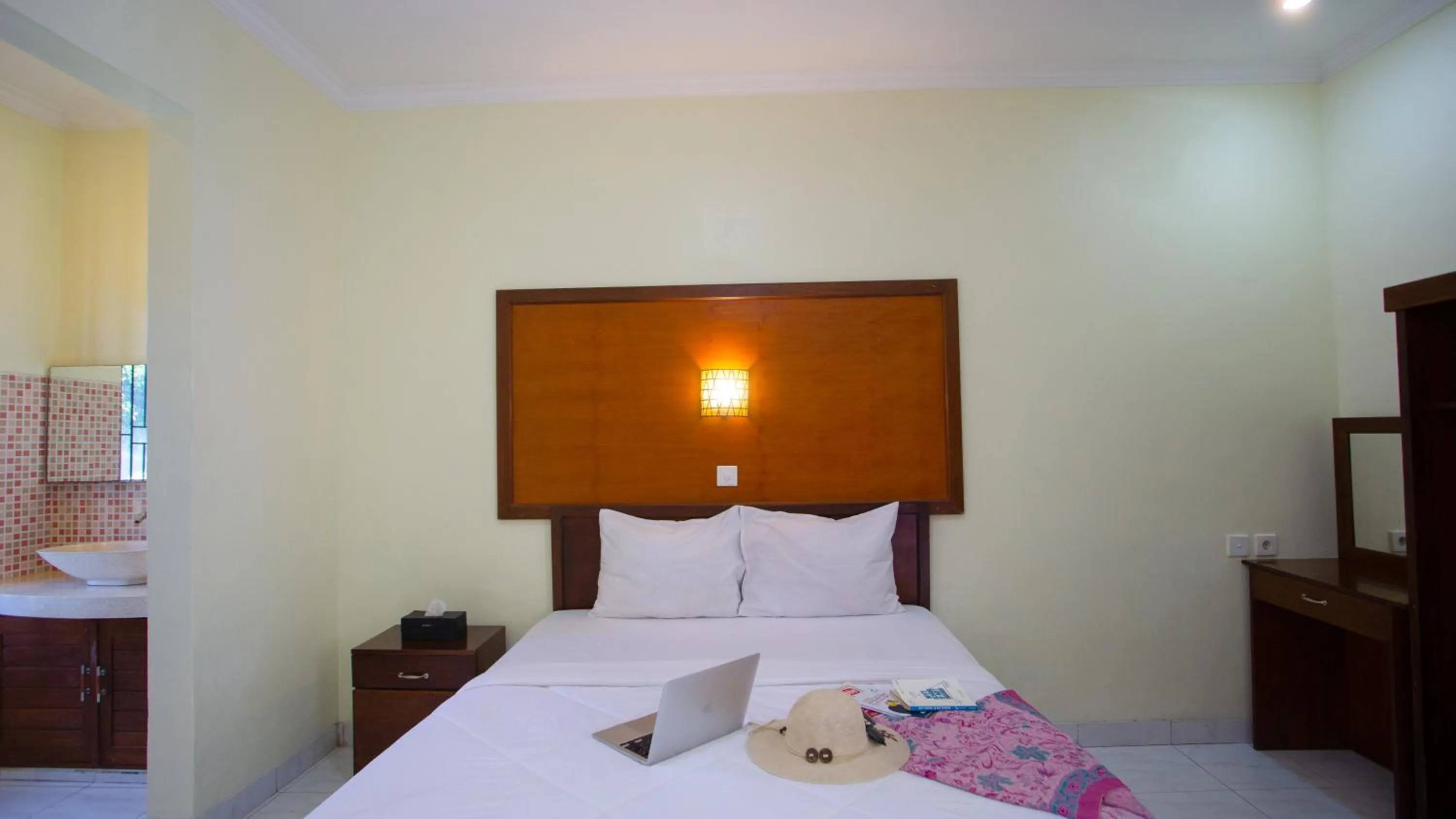 Bed in Teges Inn Kuta