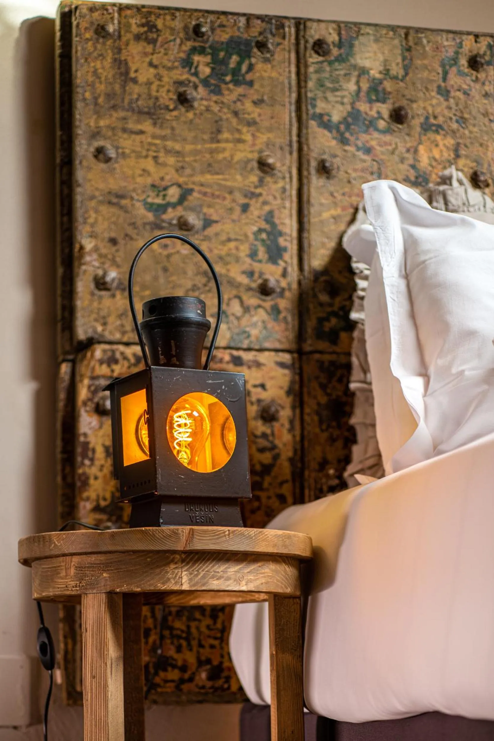 Decorative detail, Bed in Borgo Antichi Orti Assisi