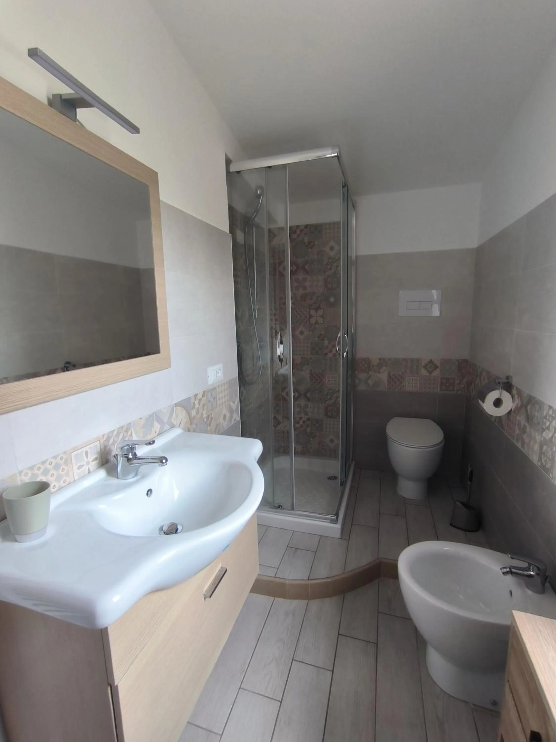 Shower in Aria Di mare b&b family