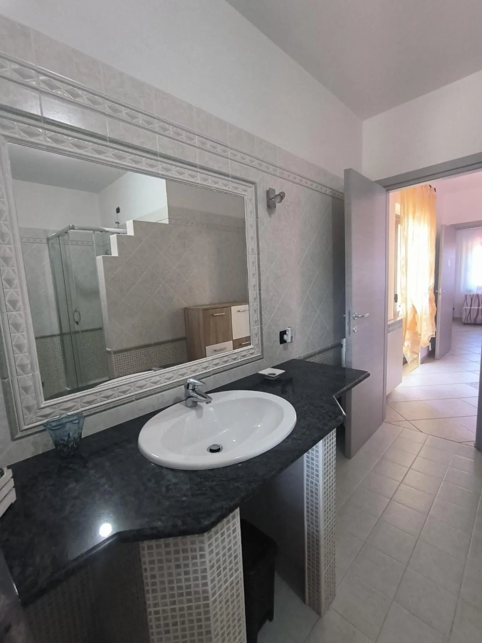 Bathroom in Aria Di mare b&b family