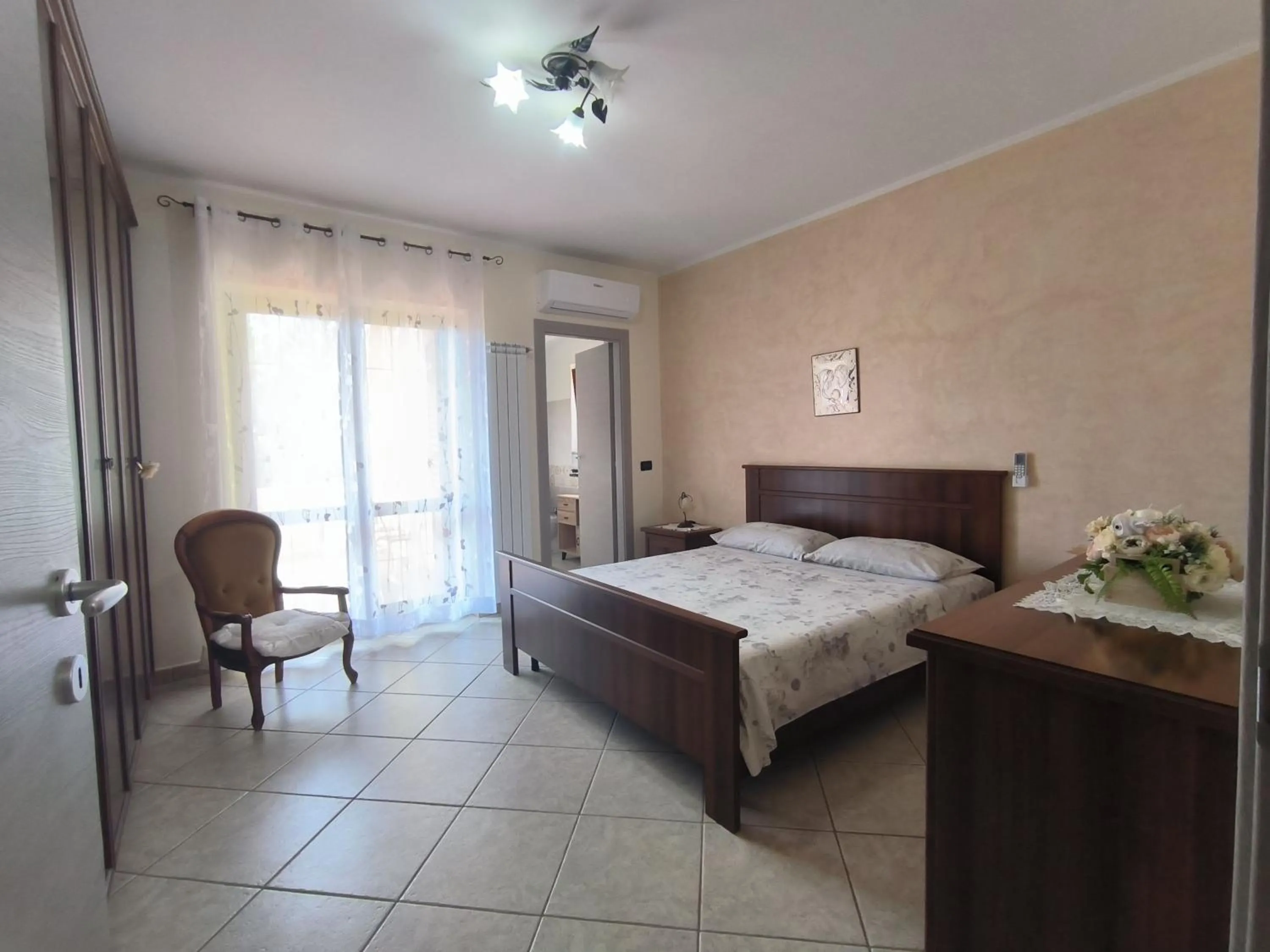 Balcony/Terrace, Bed in Aria Di mare b&b family