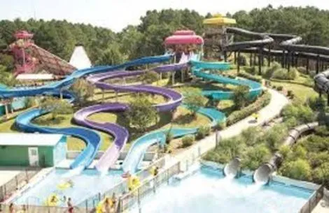 Aqua park in Ocean Annie's Resorts