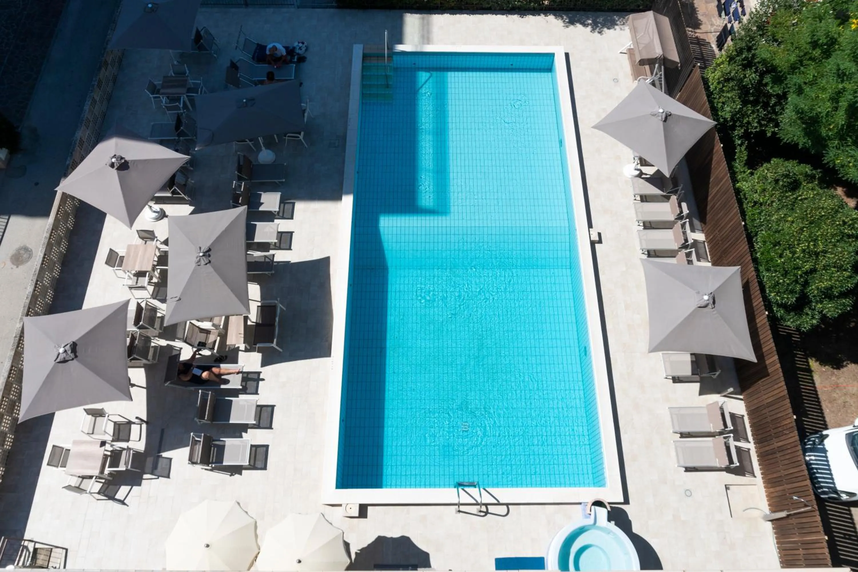 Patio in Hotel Martinez