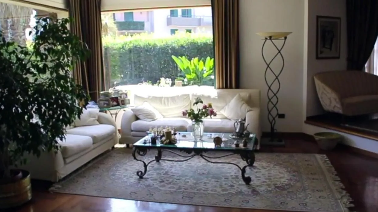 Living room in B&B Villa Victoria