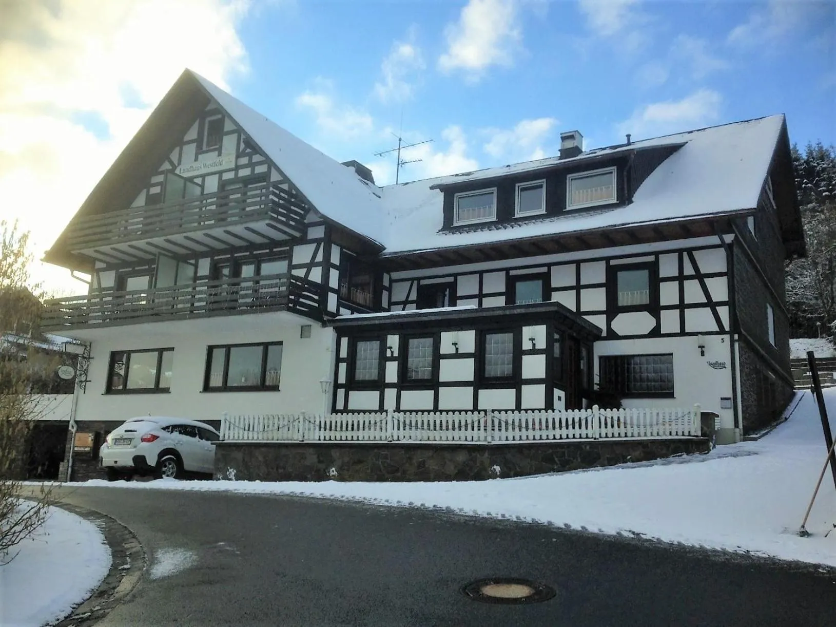 Winter in Gasthof Westfeld