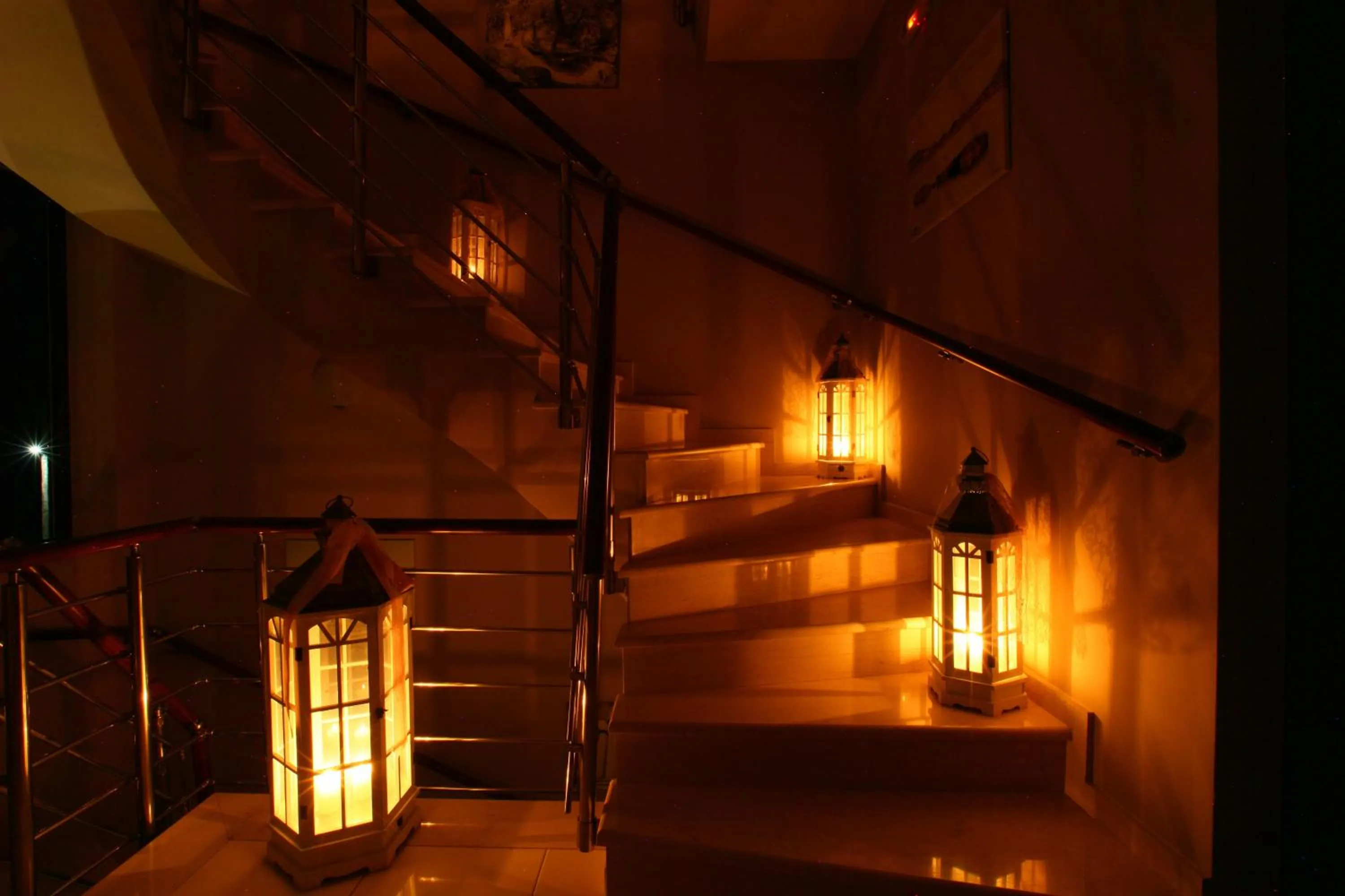 Lobby or reception in Faros Luxury Suites