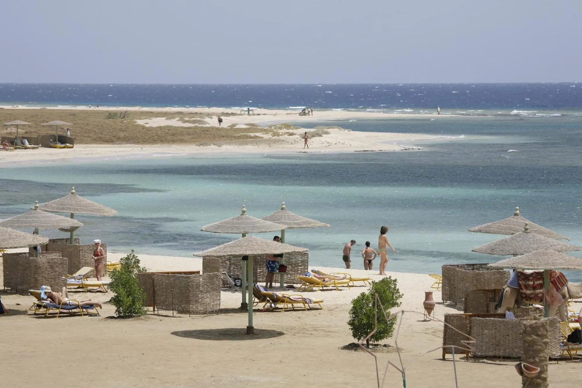 Beach in Shams Alam Beach Resort