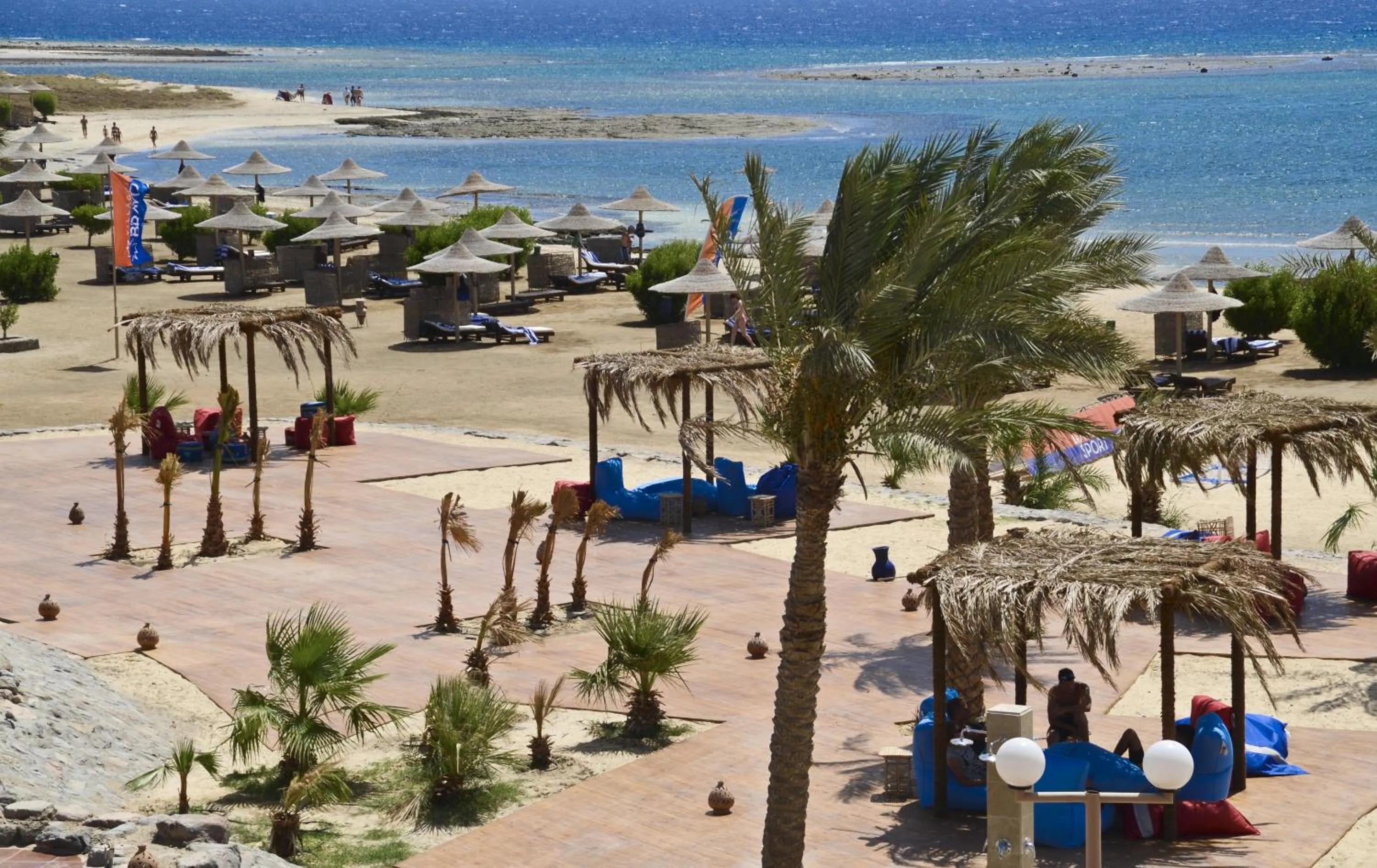 Beach in Shams Alam Beach Resort
