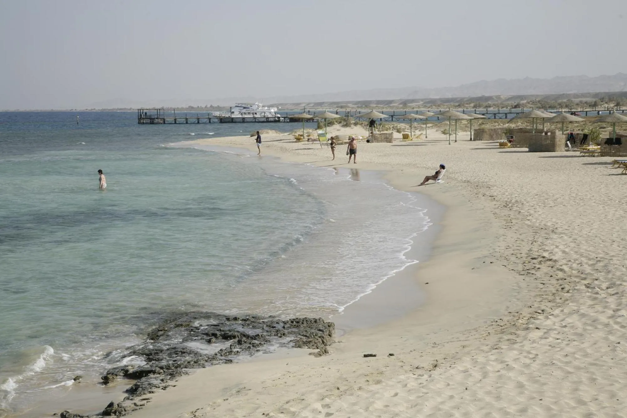 Beach in Shams Alam Beach Resort