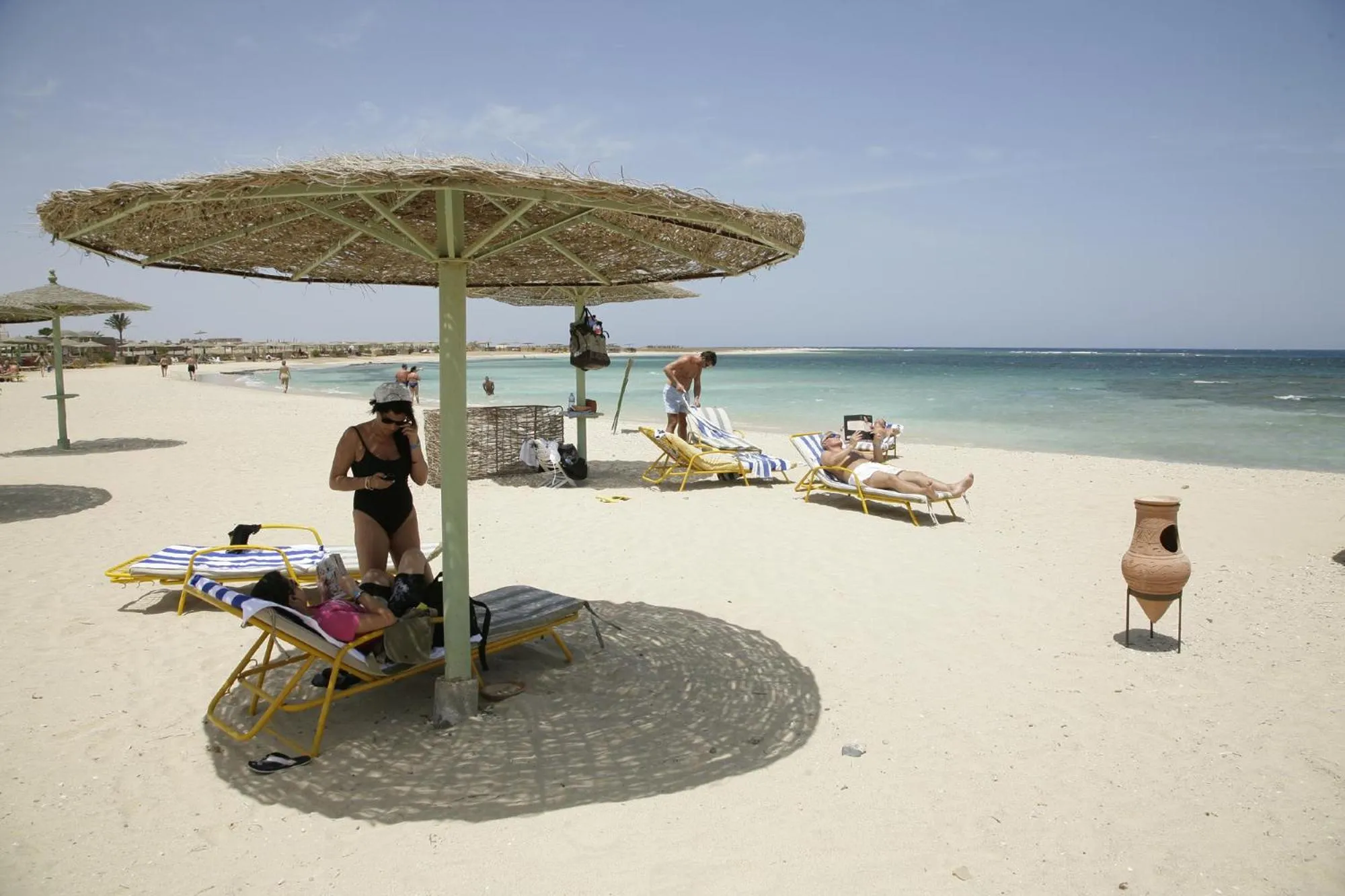 Beach in Shams Alam Beach Resort