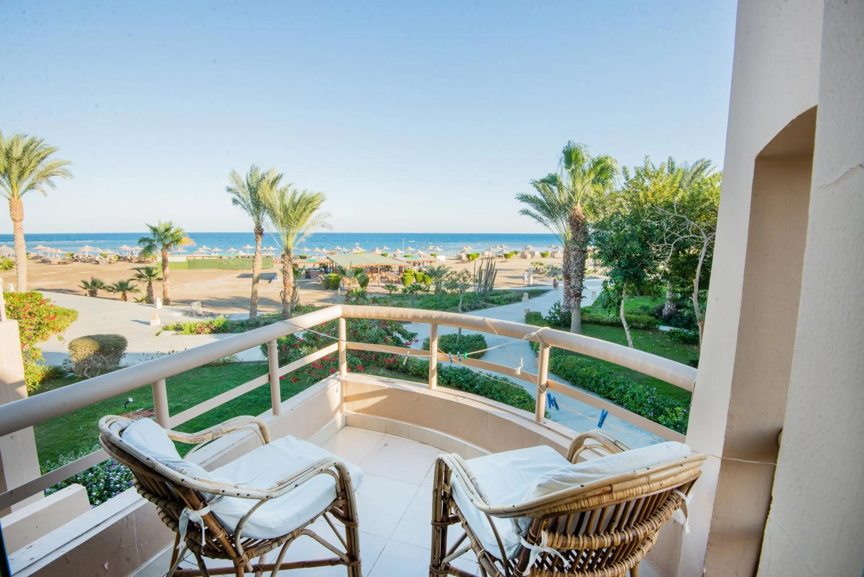 Balcony/Terrace in Shams Alam Beach Resort