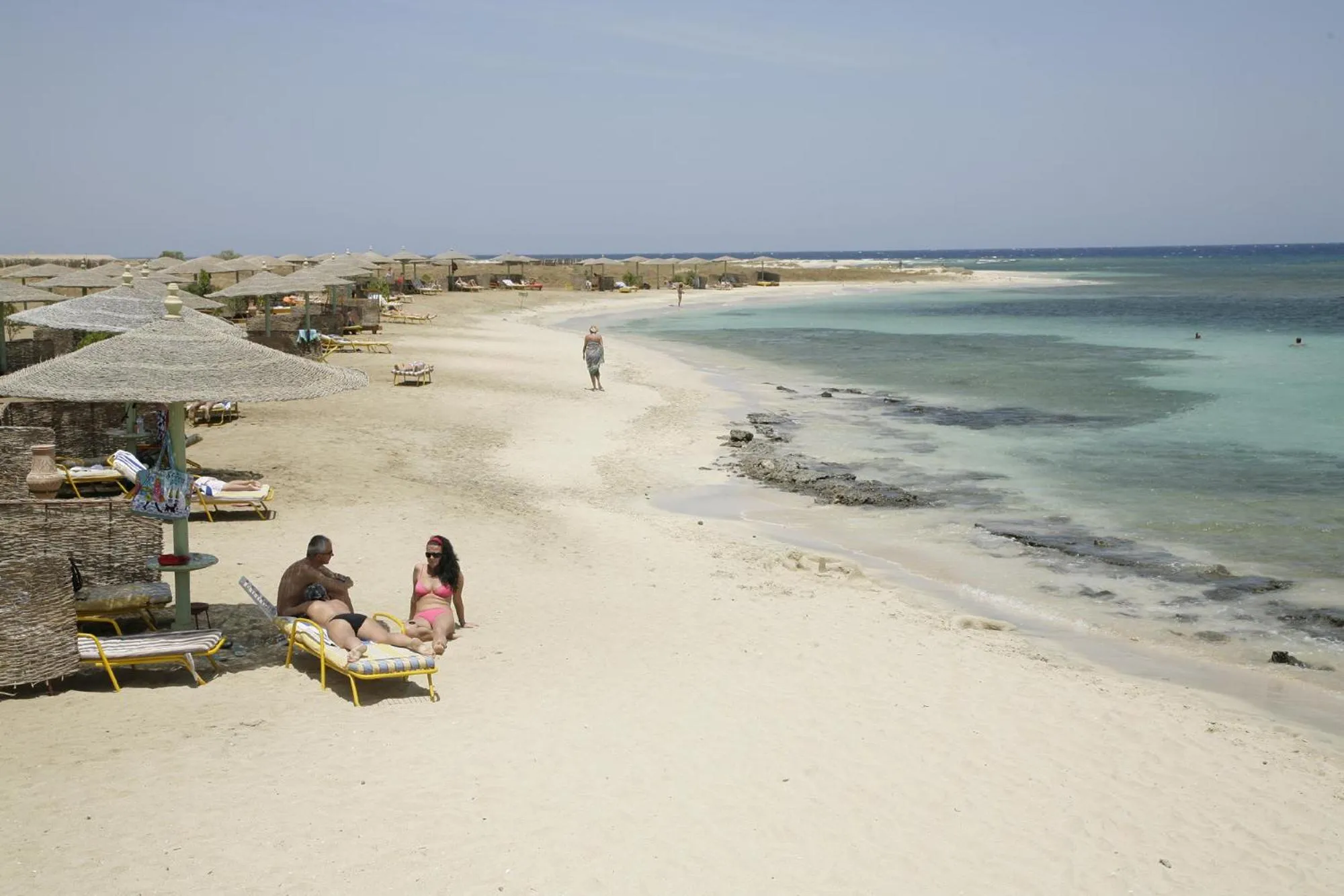 Beach in Shams Alam Beach Resort