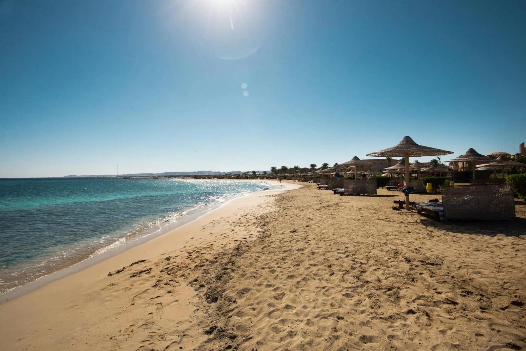 Beach in Shams Alam Beach Resort