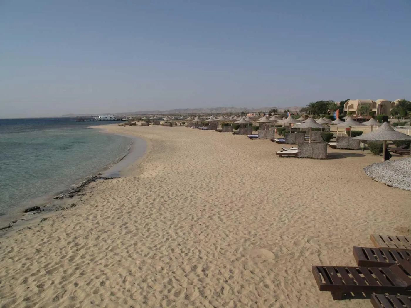 Beach in Shams Alam Beach Resort