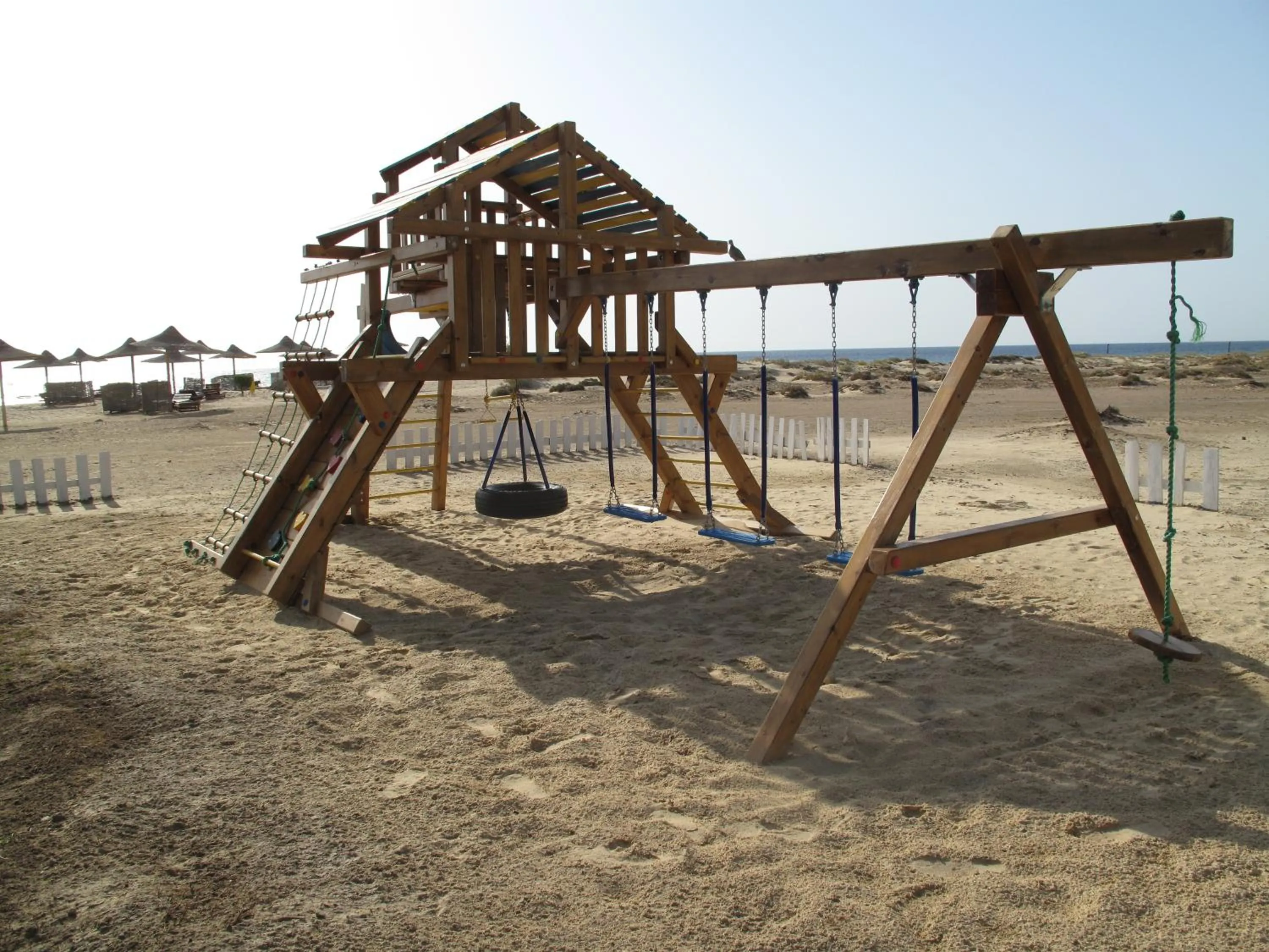 Children play ground in Shams Alam Beach Resort
