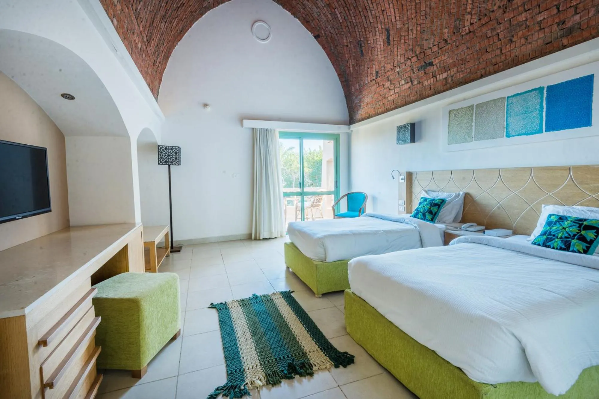 Photo of the whole room, Bed in Shams Alam Beach Resort