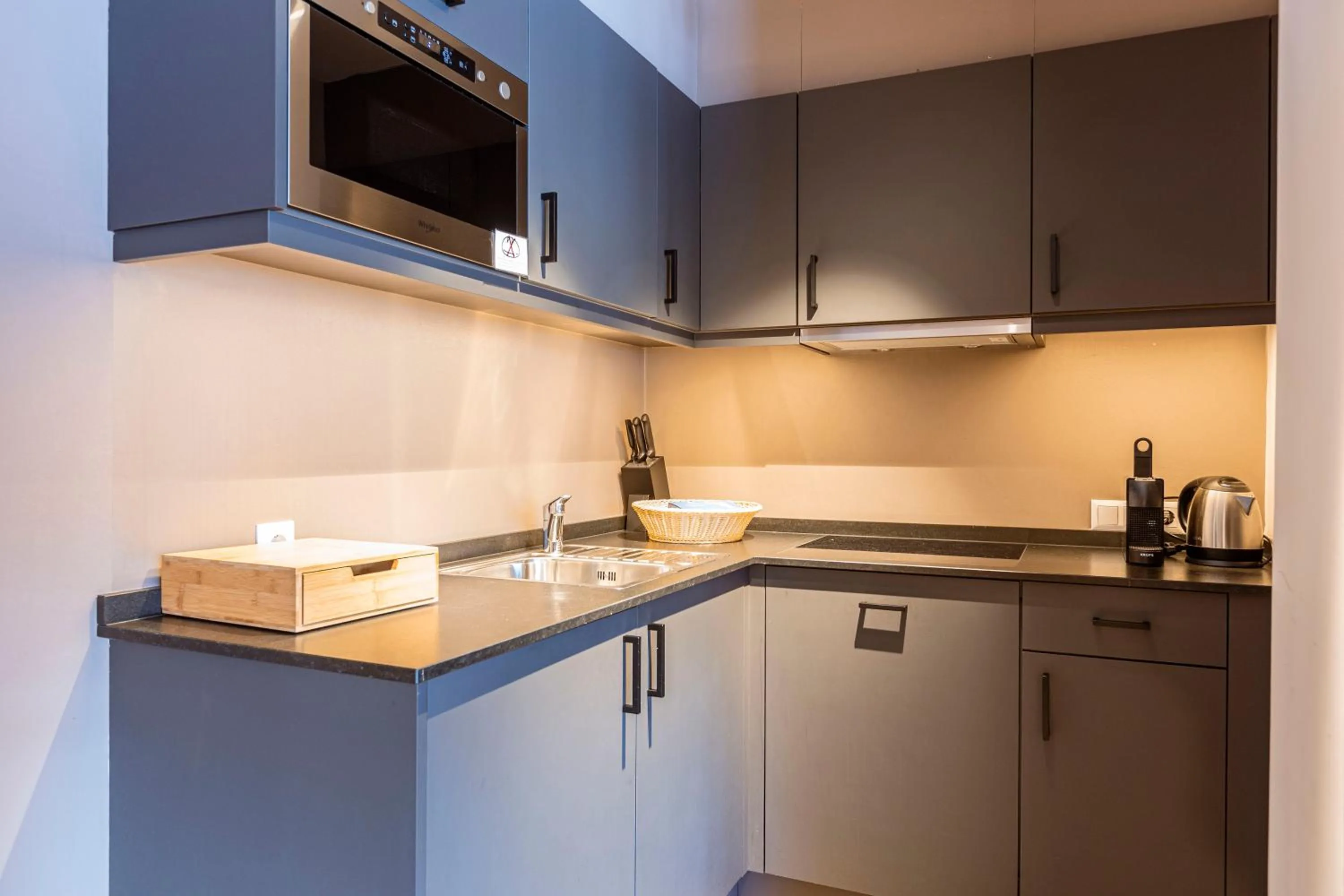 Kitchen or kitchenette in Bergresort Zugspitze Ehrwald by ALPS RESORTS