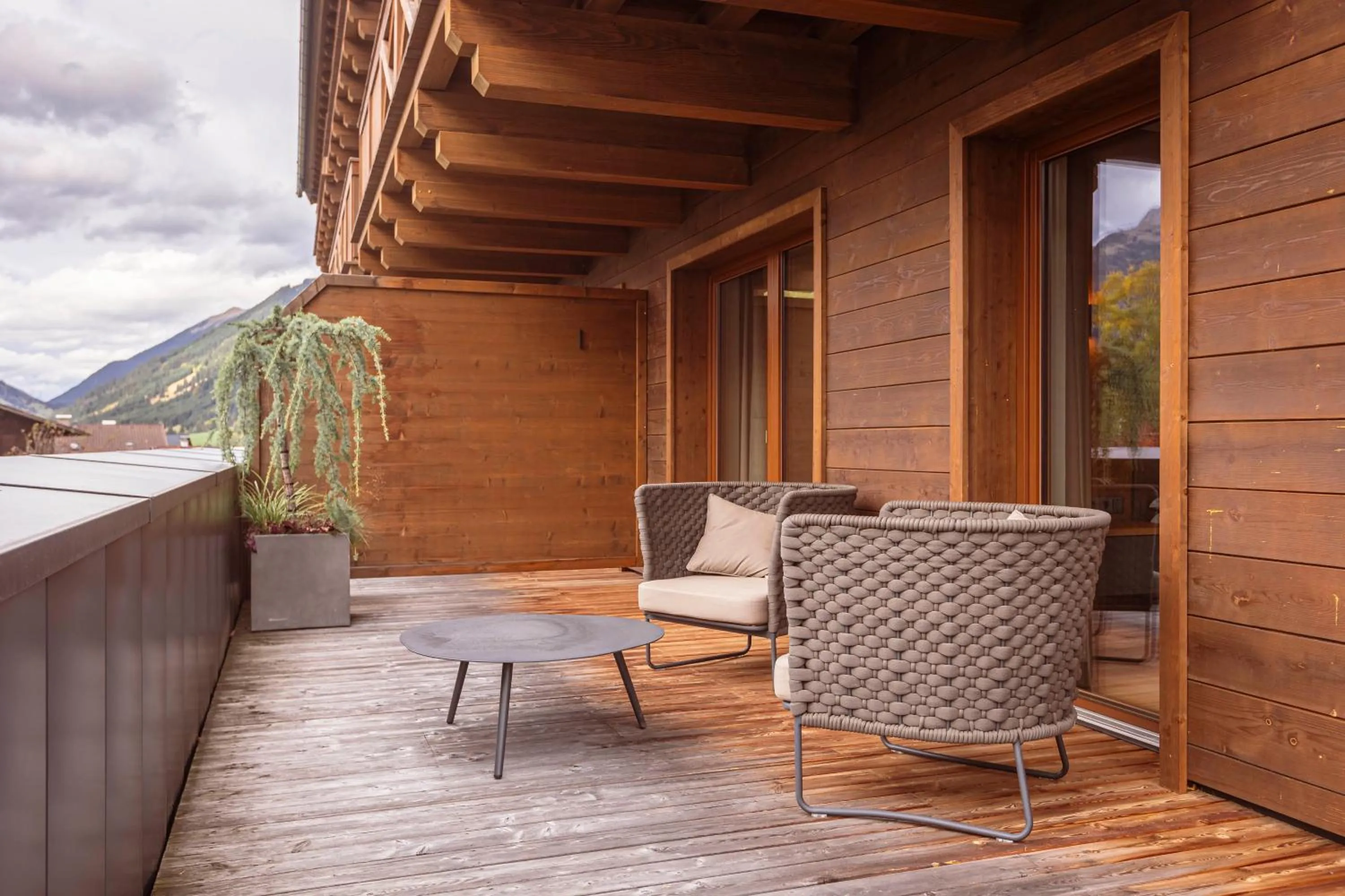 Balcony/Terrace in Bergresort Zugspitze Ehrwald by ALPS RESORTS