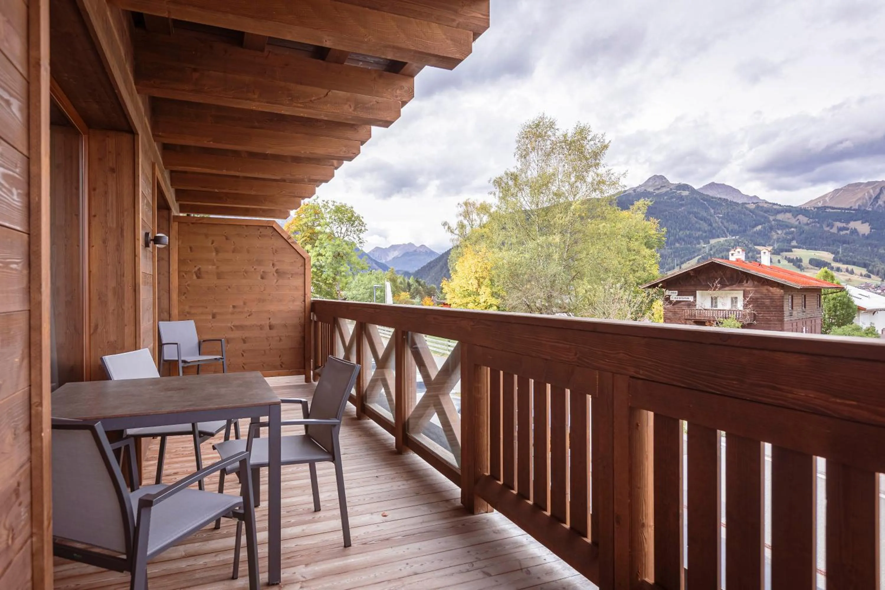Balcony/Terrace in Bergresort Zugspitze Ehrwald by ALPS RESORTS