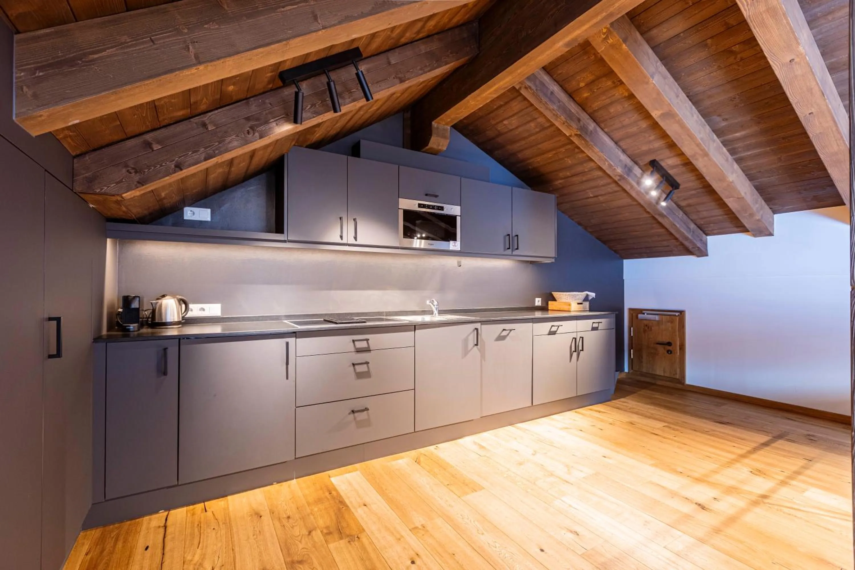 Kitchen or kitchenette in Bergresort Zugspitze Ehrwald by ALPS RESORTS
