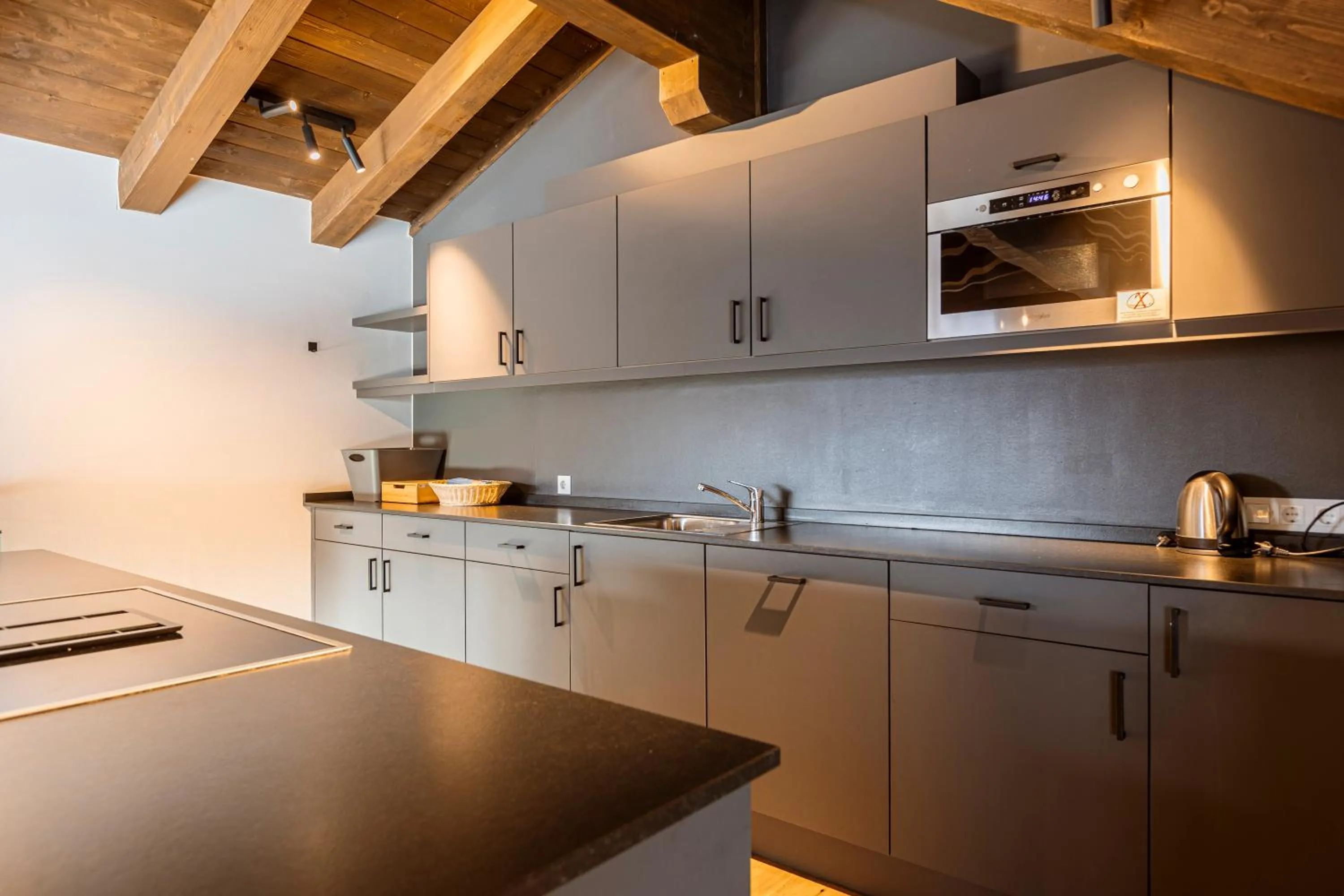 Kitchen or kitchenette in Bergresort Zugspitze Ehrwald by ALPS RESORTS