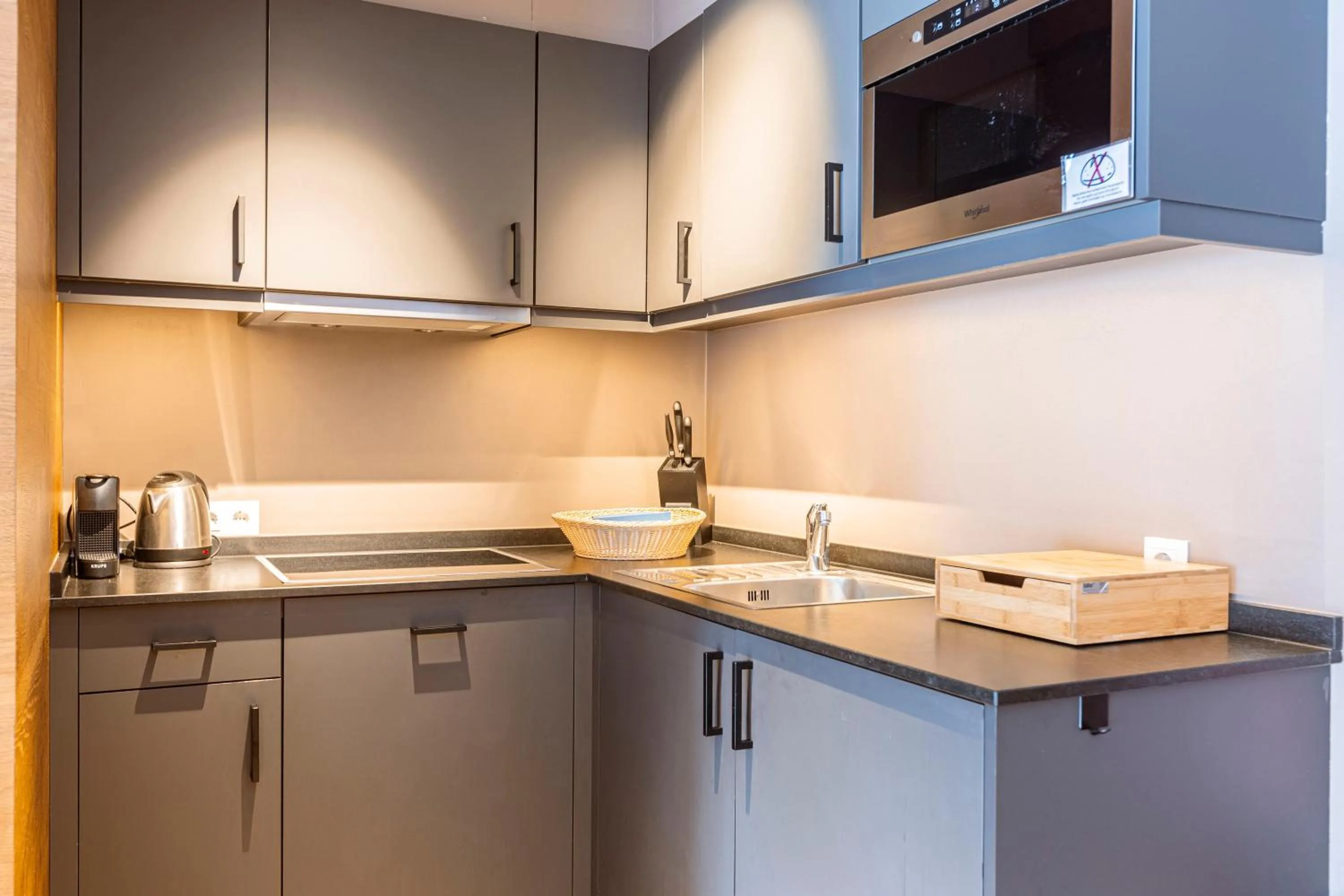 Kitchen or kitchenette in Bergresort Zugspitze Ehrwald by ALPS RESORTS