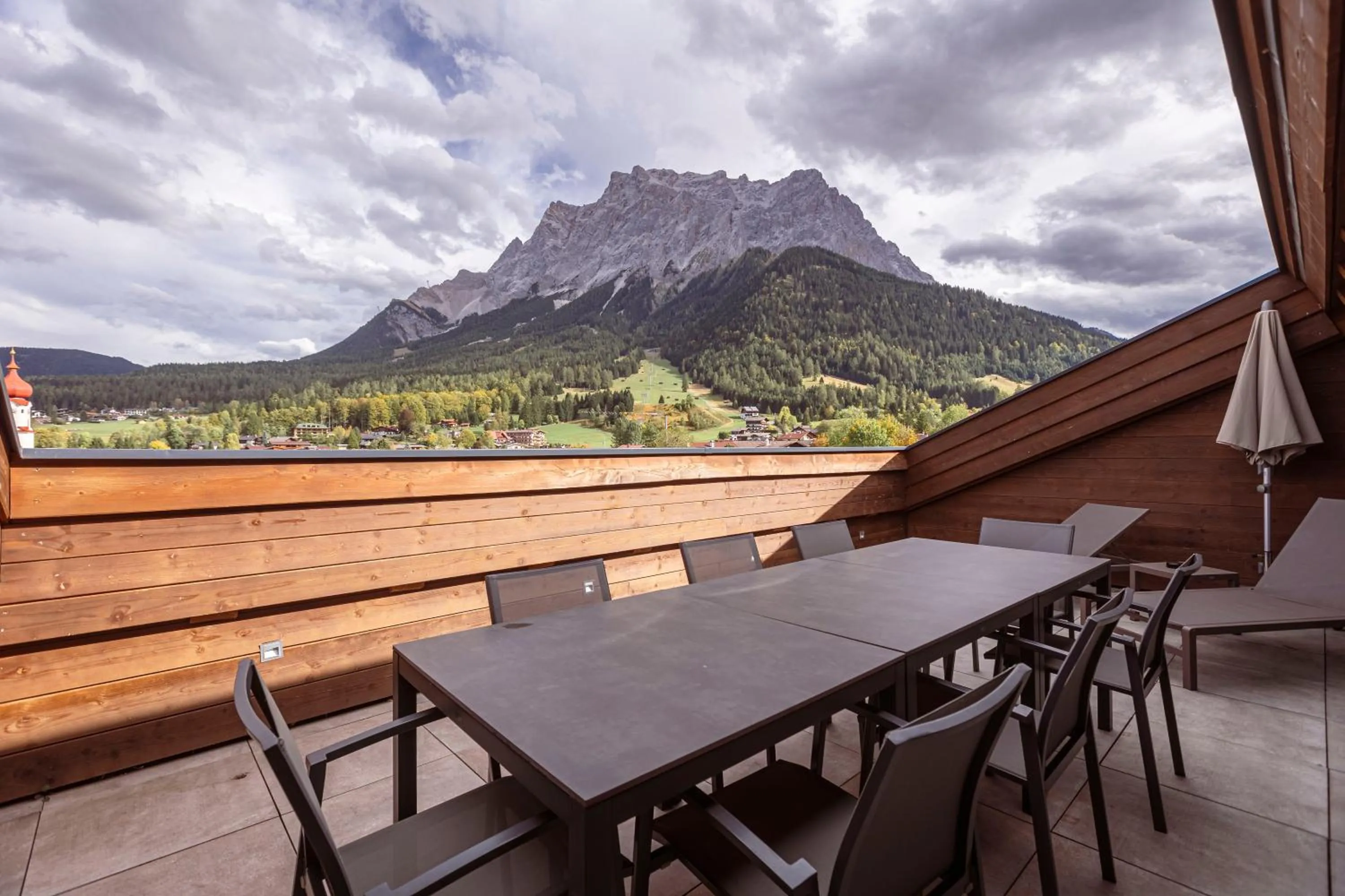 Balcony/Terrace in Bergresort Zugspitze Ehrwald by ALPS RESORTS