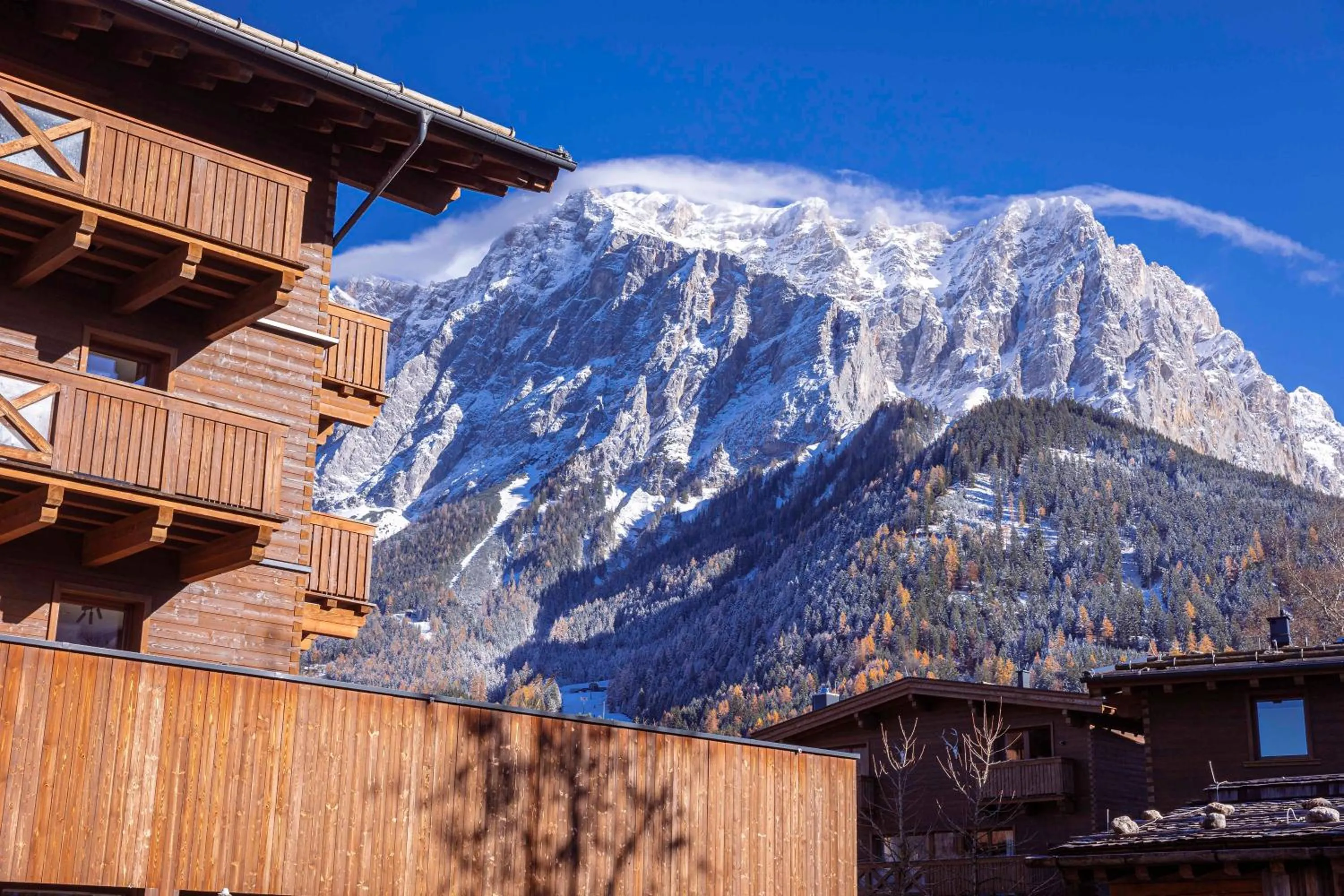 Property building in Bergresort Zugspitze Ehrwald by ALPS RESORTS