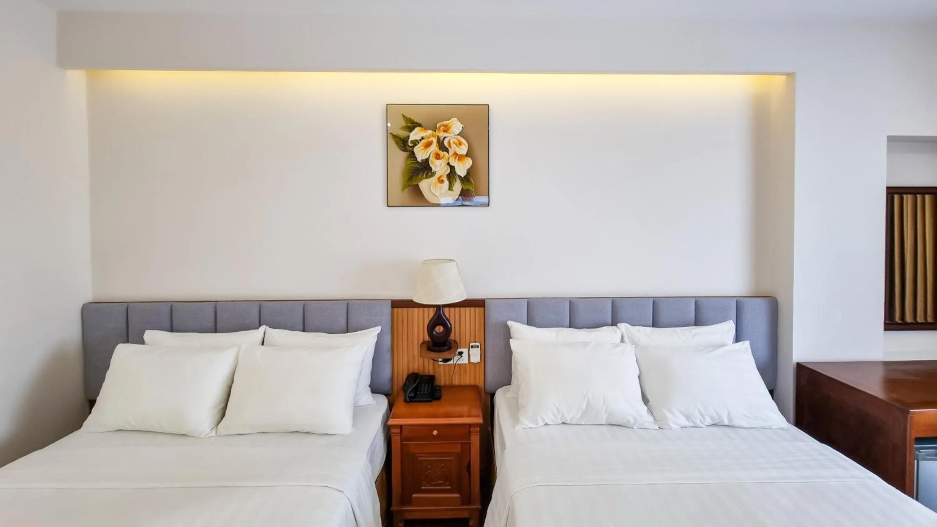 Bed in Xavia Hotel Quy Nhơn