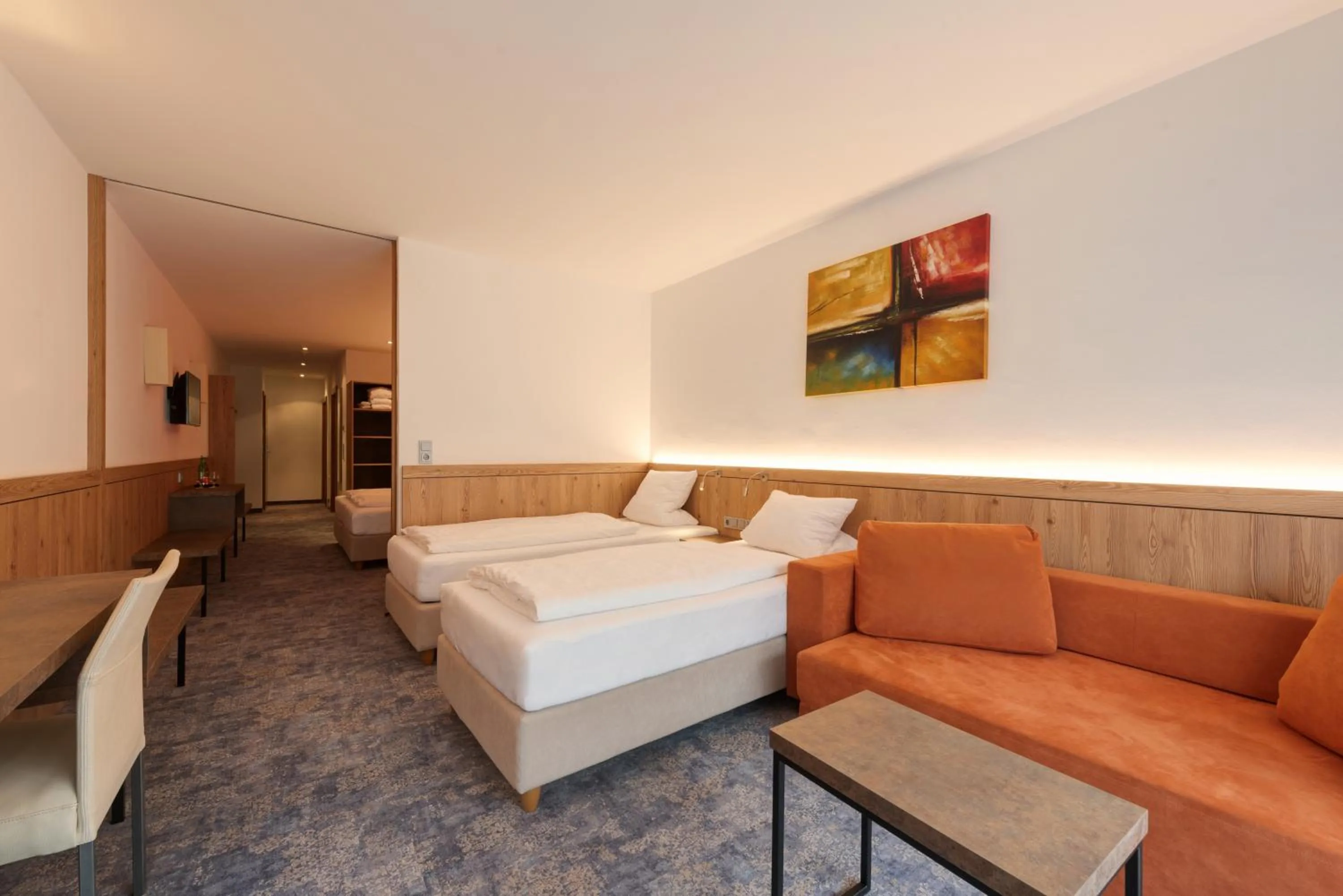 Living room in Hotel Alpenland