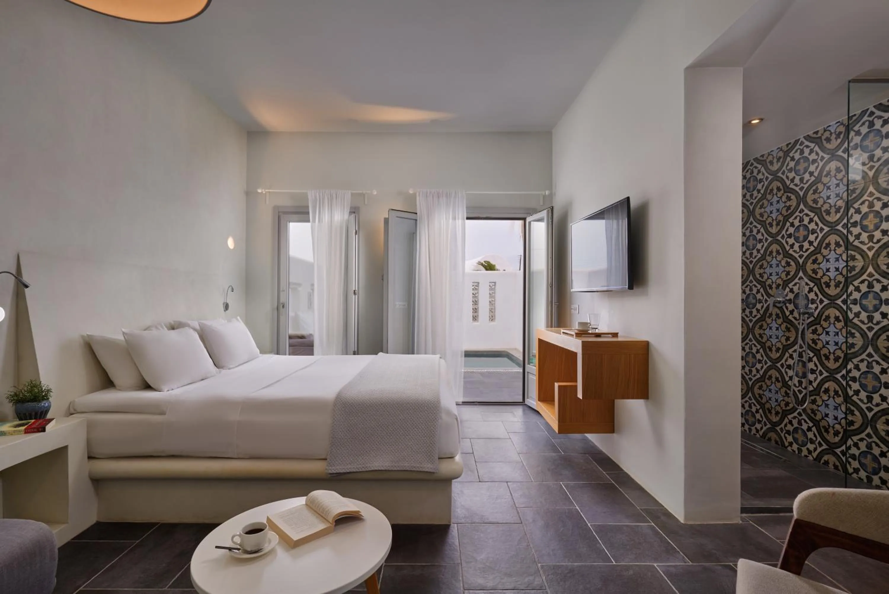 Photo of the whole room, Bed in Meltemi Village Hotel