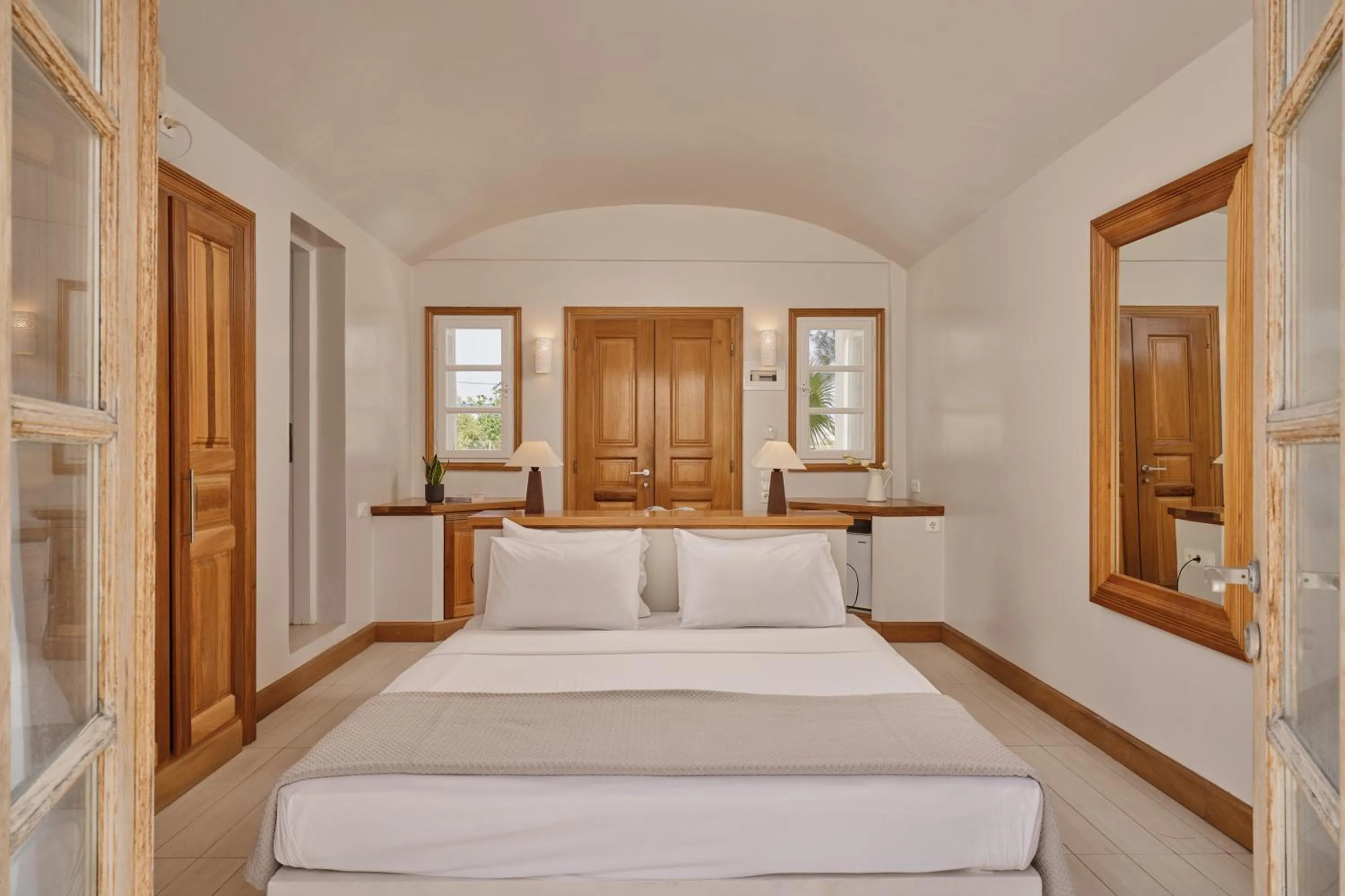 Bedroom, Bed in Meltemi Village Hotel