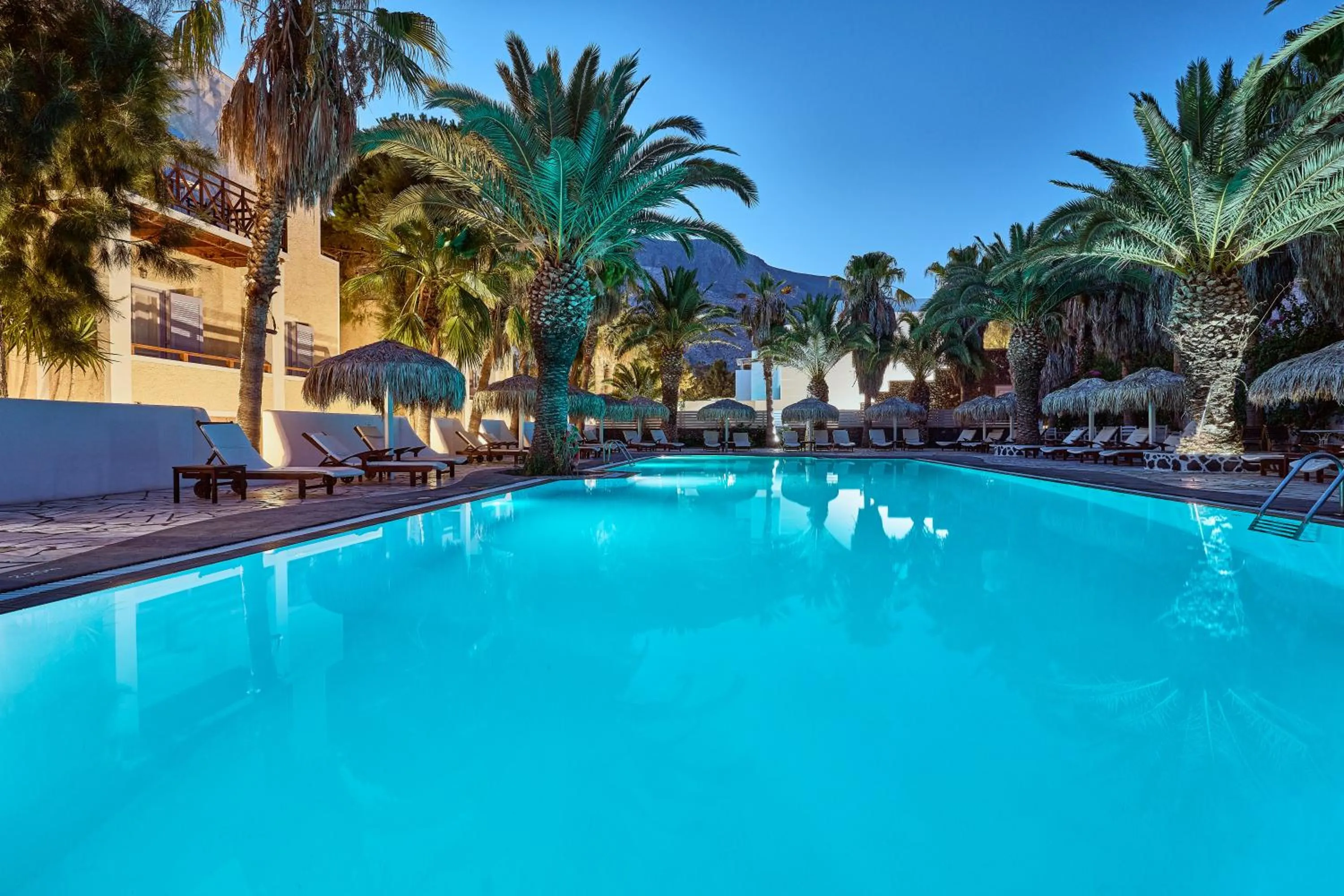 Swimming pool in Meltemi Village Hotel