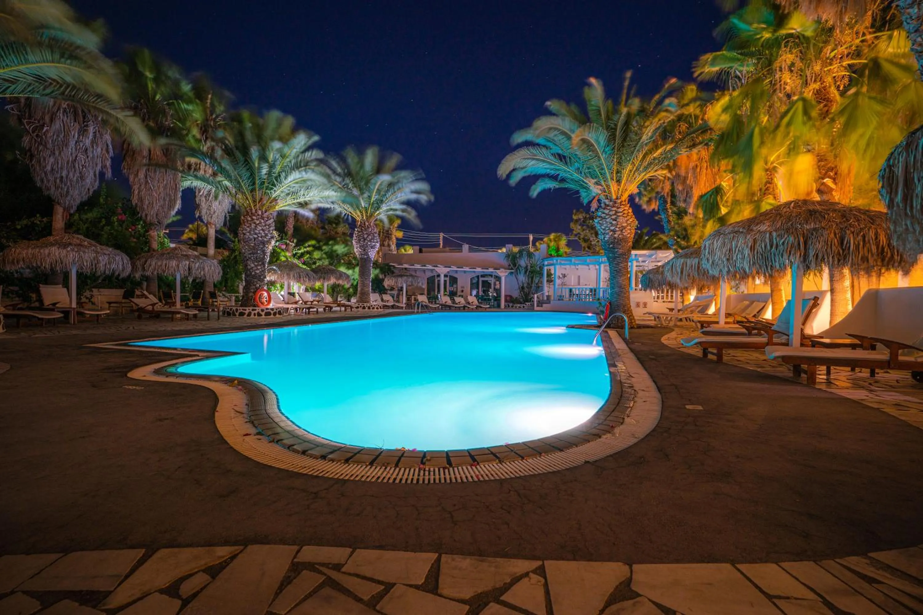Swimming pool in Meltemi Village Hotel