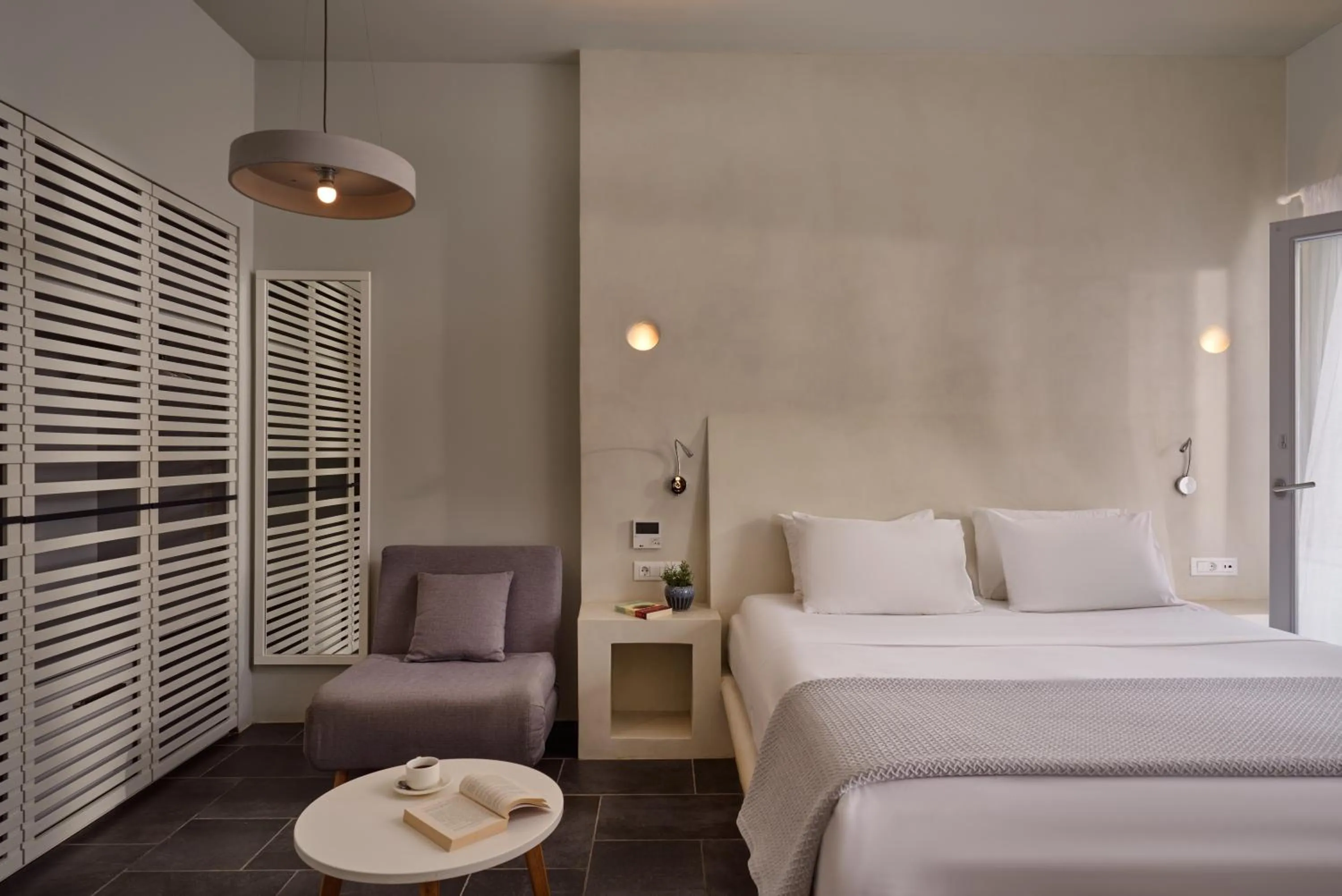 Bedroom, Bed in Meltemi Village Hotel