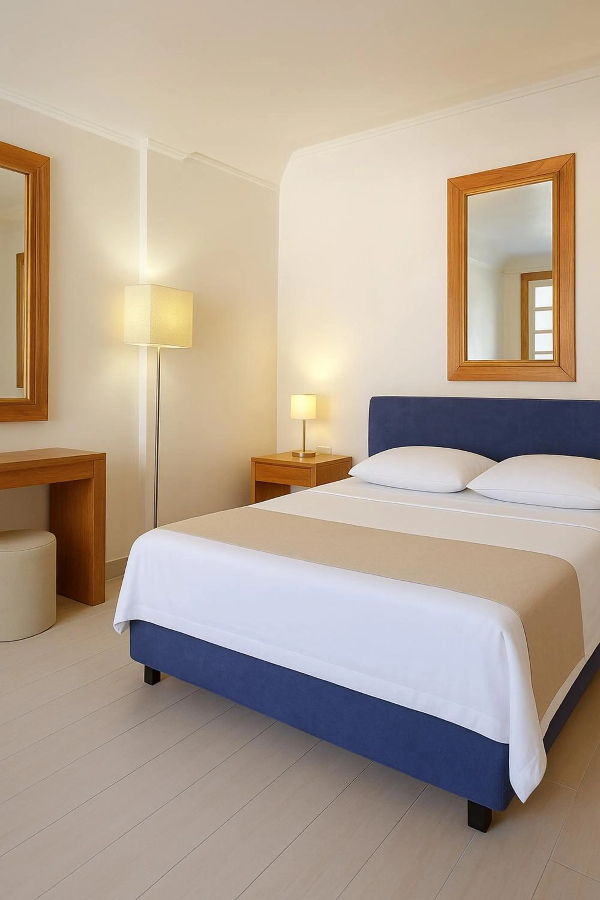 Bedroom, Bed in Meltemi Village Hotel