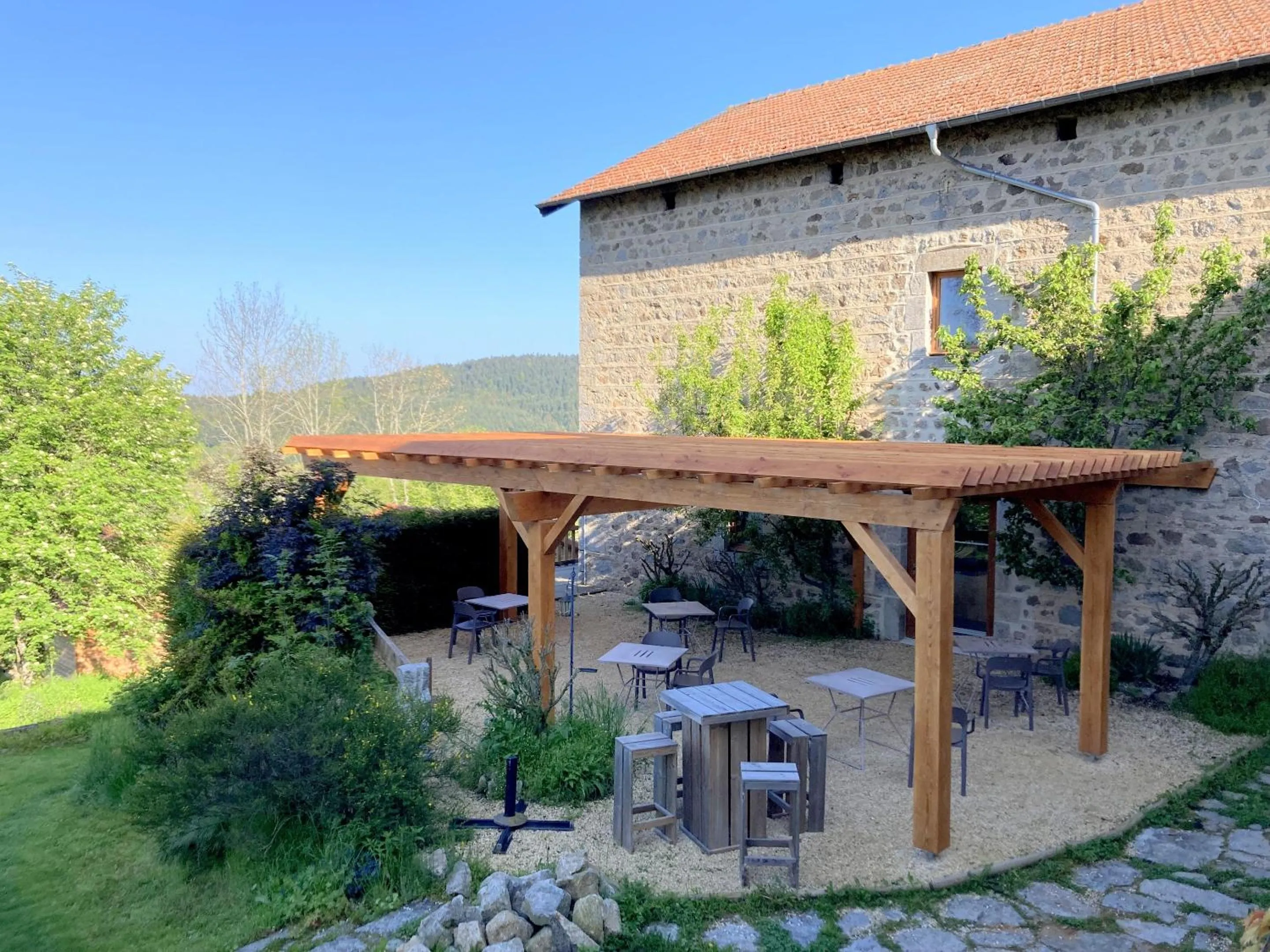 Patio in Le Jardin des 4M