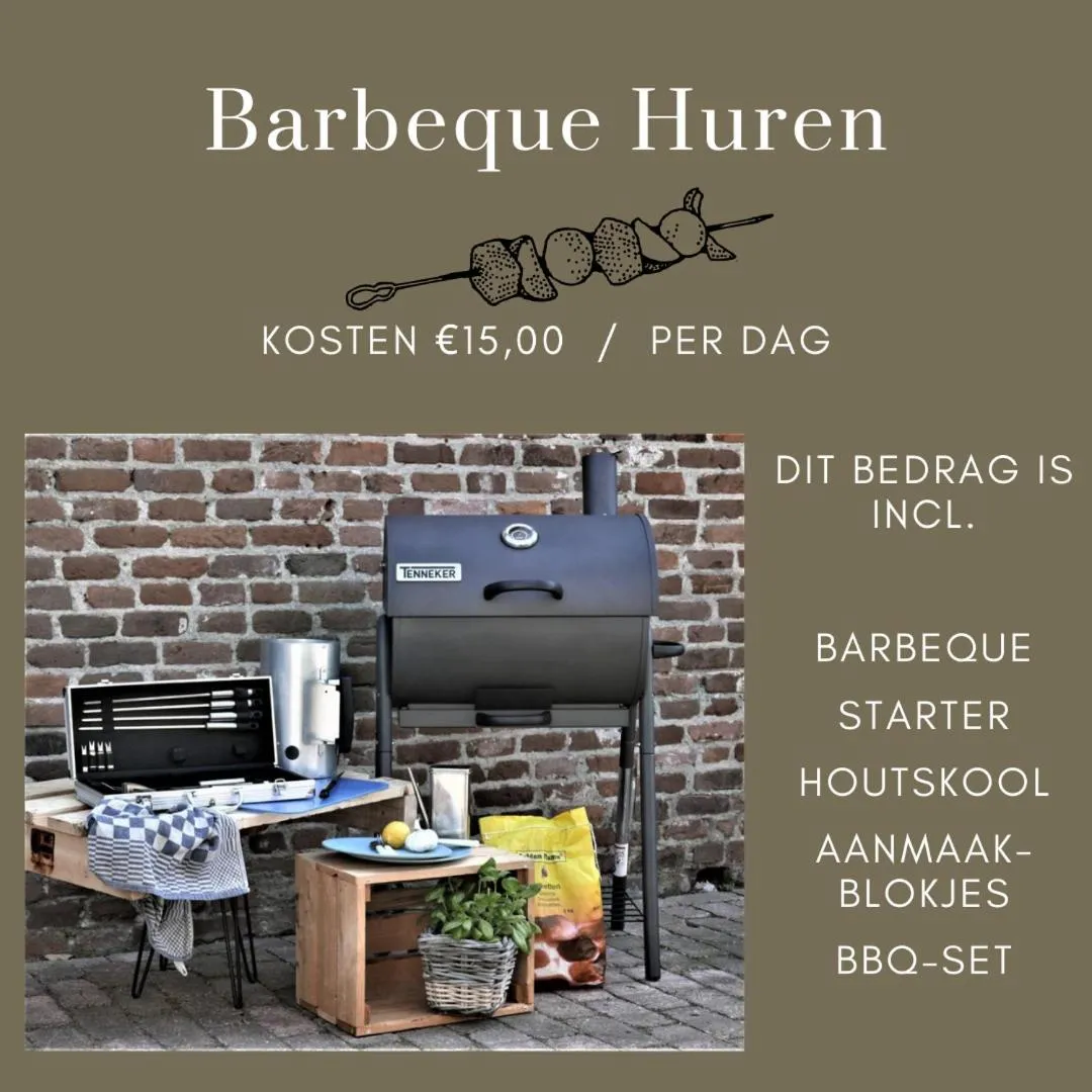 BBQ facilities in B&B Bed en Omelet