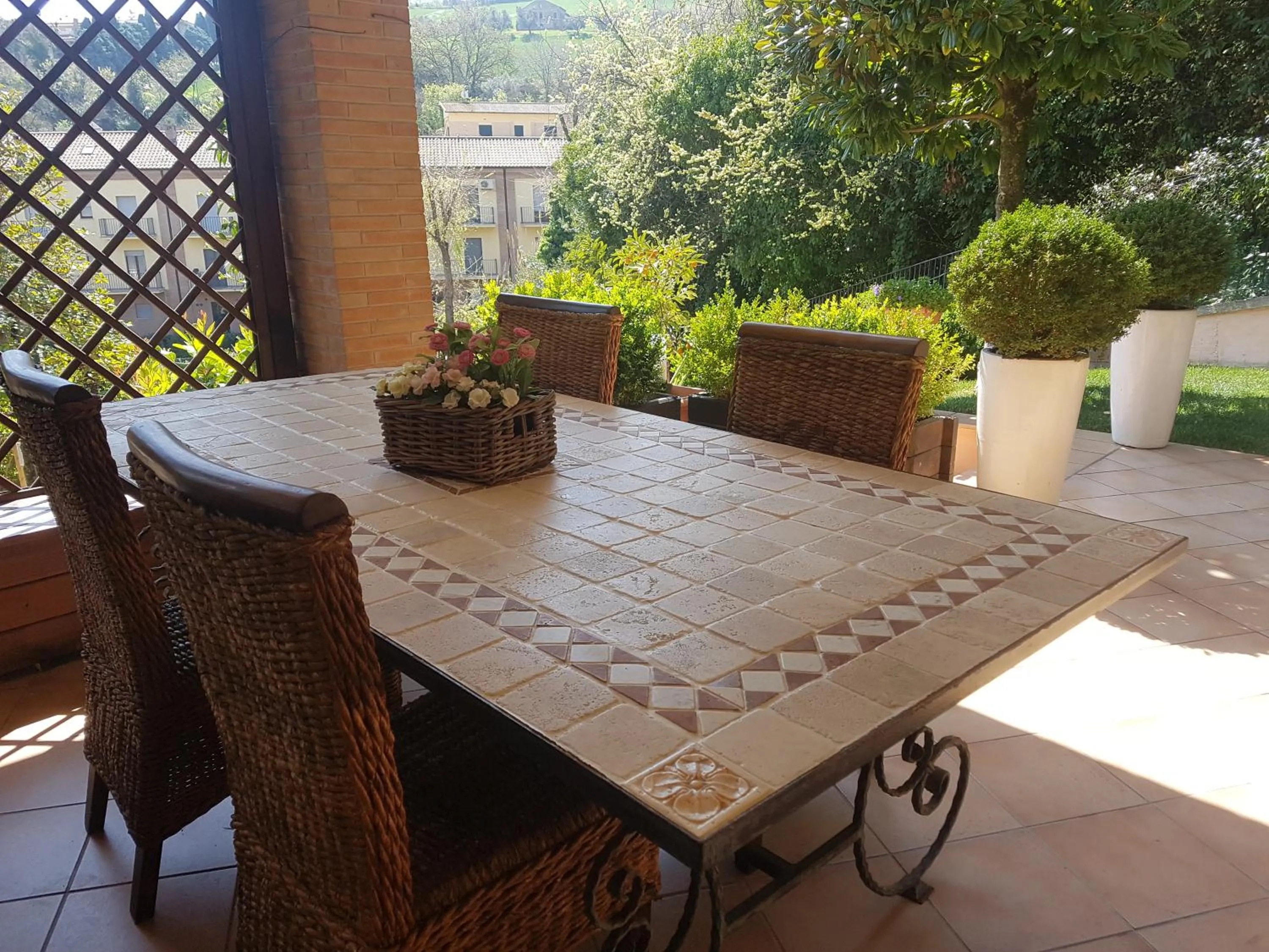 Garden in B&B La Casa di Rita