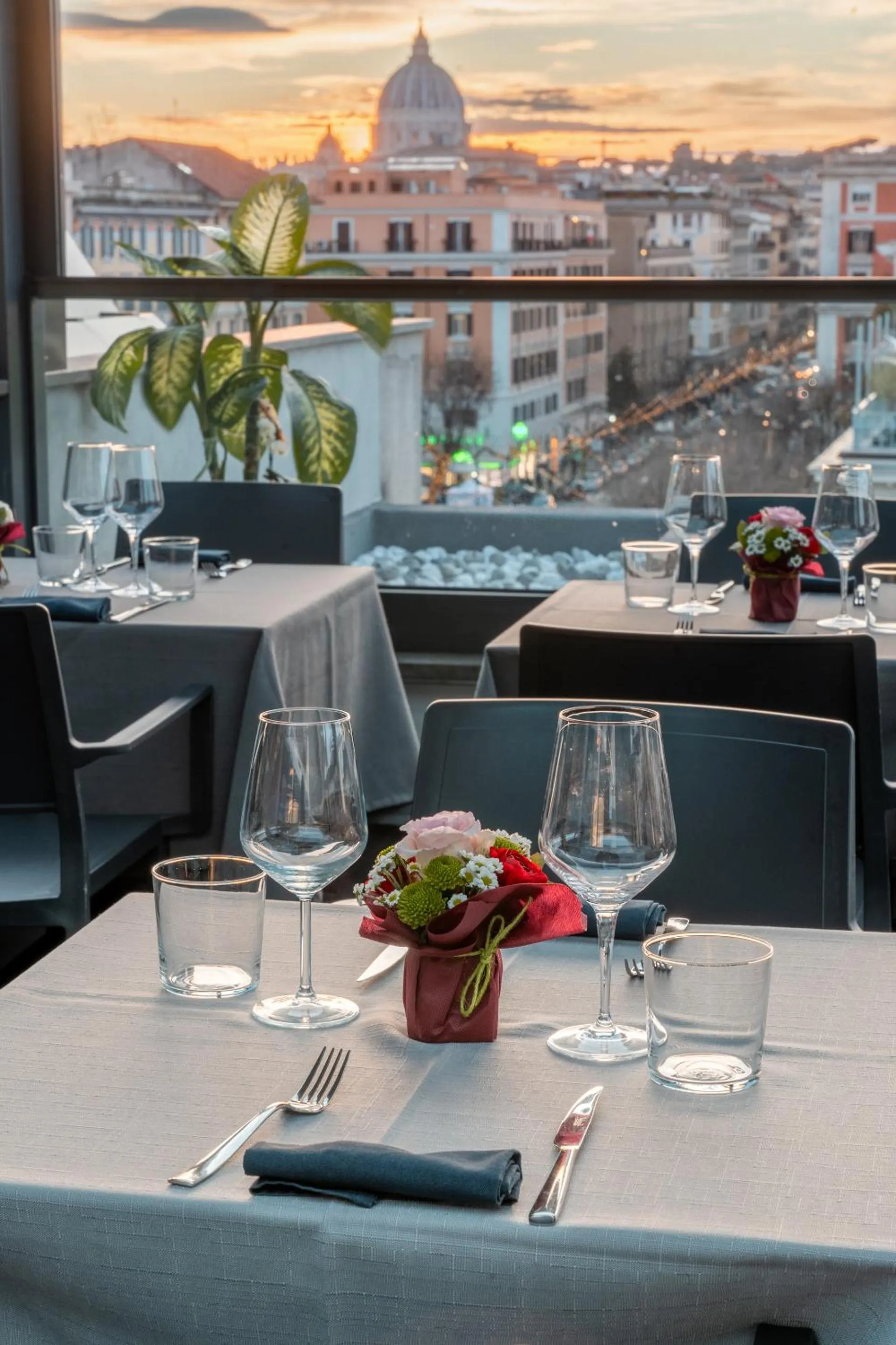 City view in Twentyone Hotel